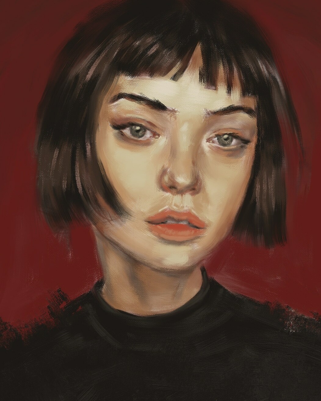 ArtStation - Digital oil painting 01