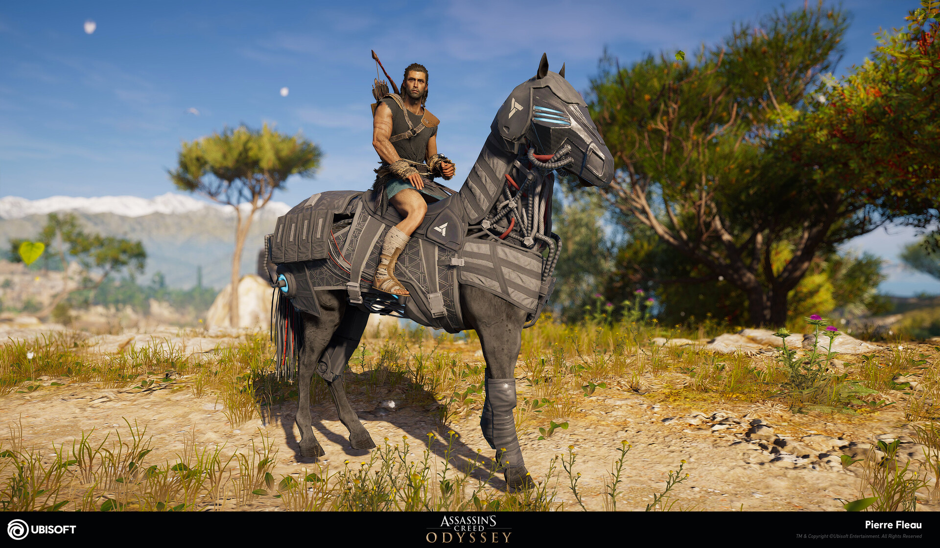 Artstation Assassin S Creed Odyssey Mounts Texturing Pierre Fleau