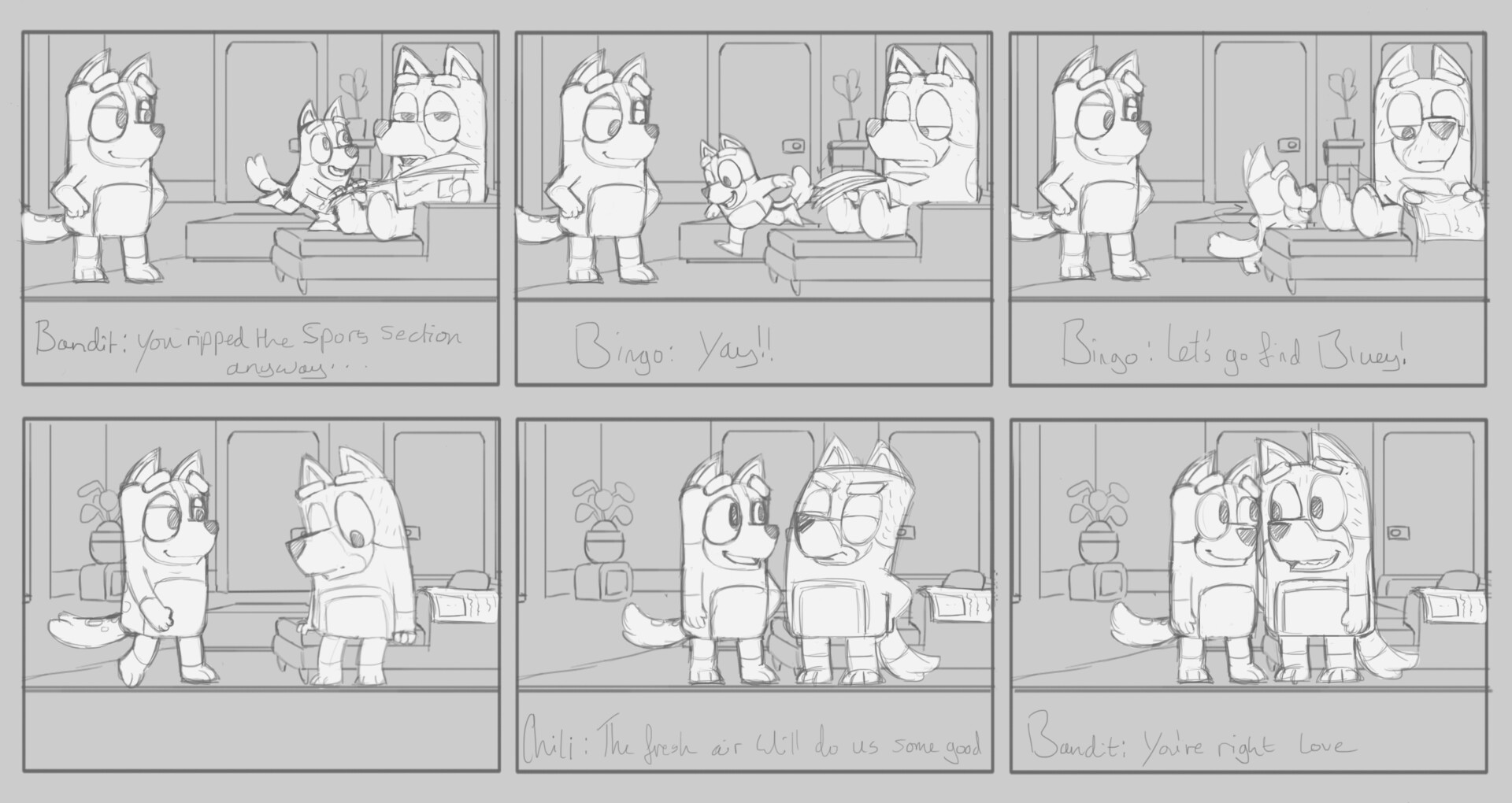 Charlotte Giles - Storyboard practice