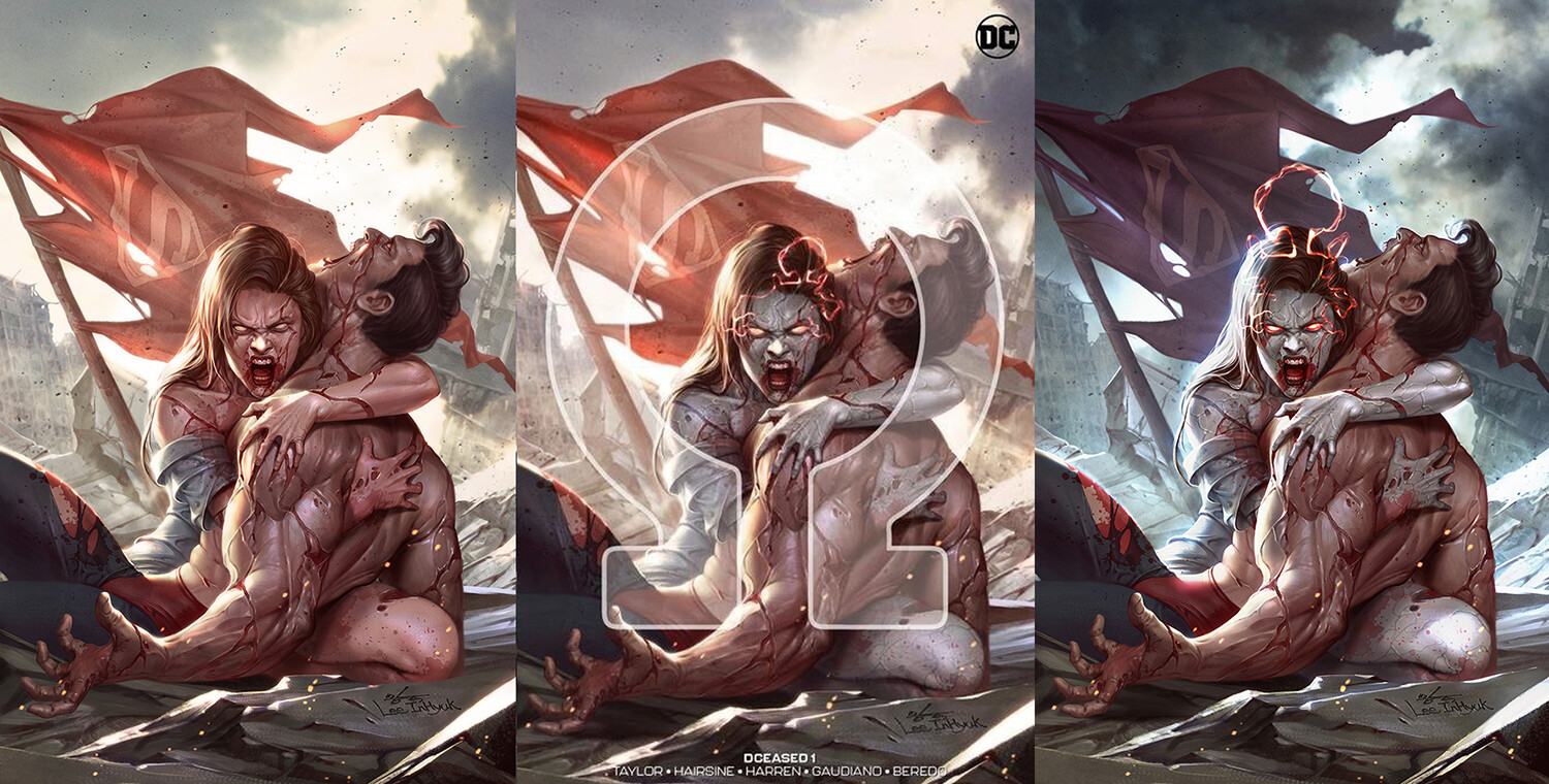 DCEASED #1 version A,B,C
If you want more information: https://www.midtowncomics.com/store/search.asp?q=midtown_exclusive_dceased_no1 
