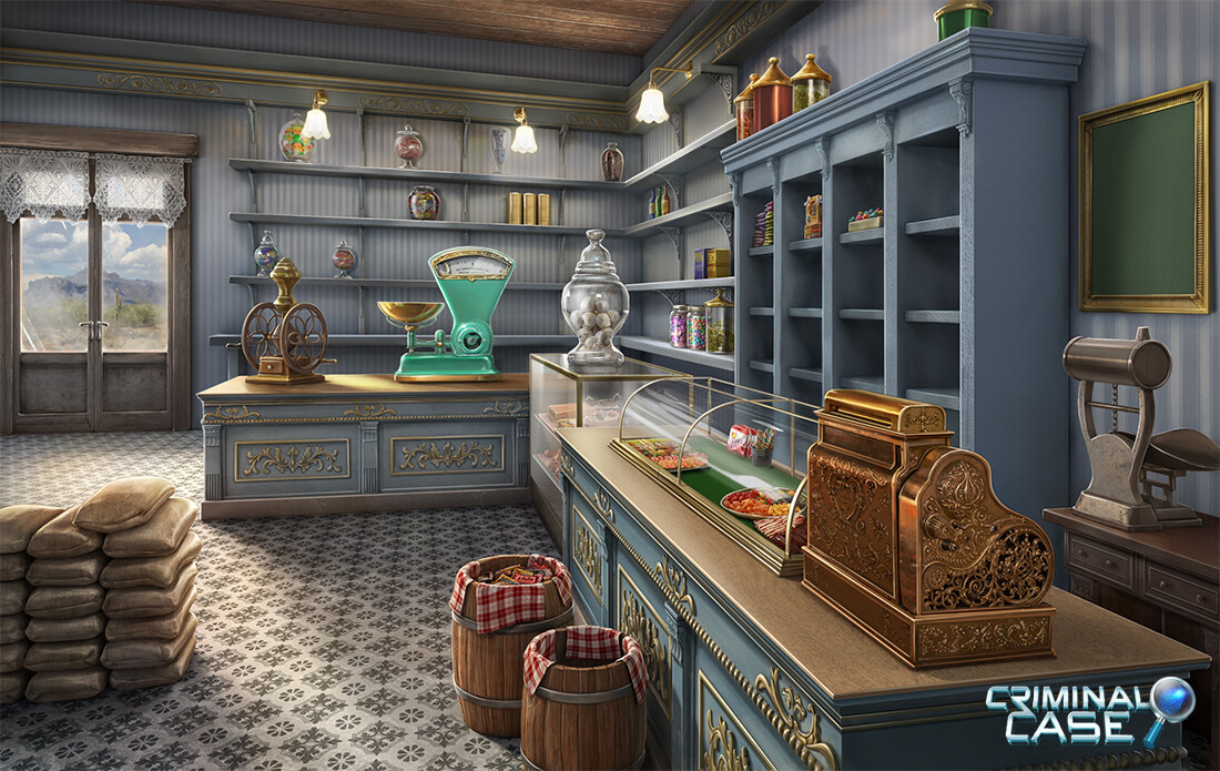 Artstation Criminal Case Backgrounds 3 Antoine Lamoureux