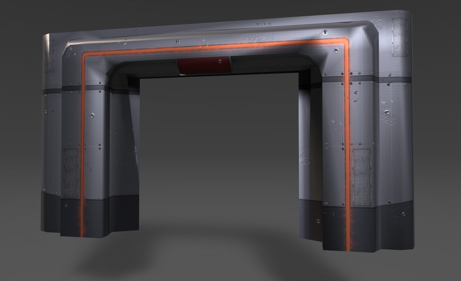 Artstation Futuristic Door Bailey Sedgwick Bailey Sedgwick