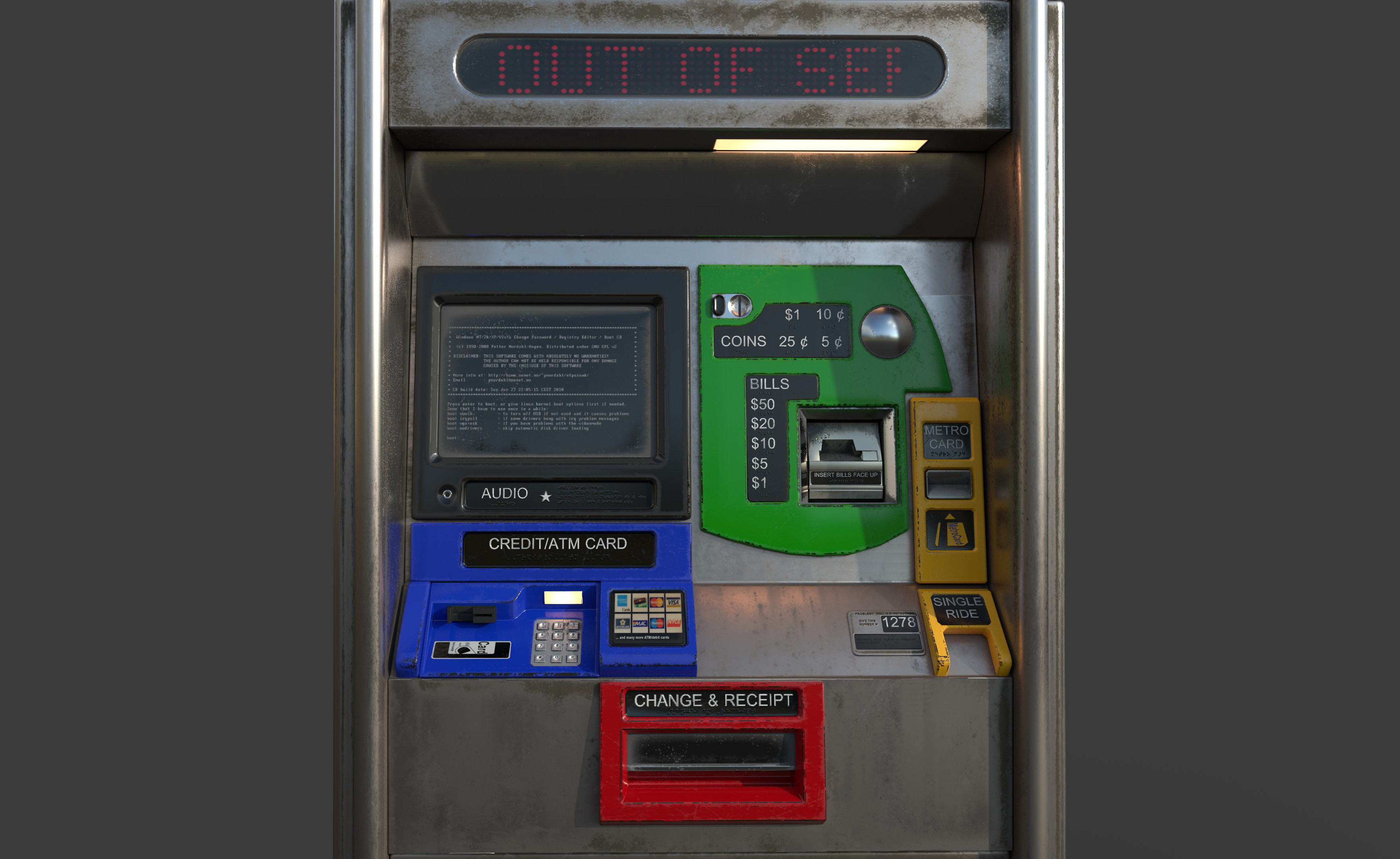Dominic Shaw New York Subway Ticket Vending Machine