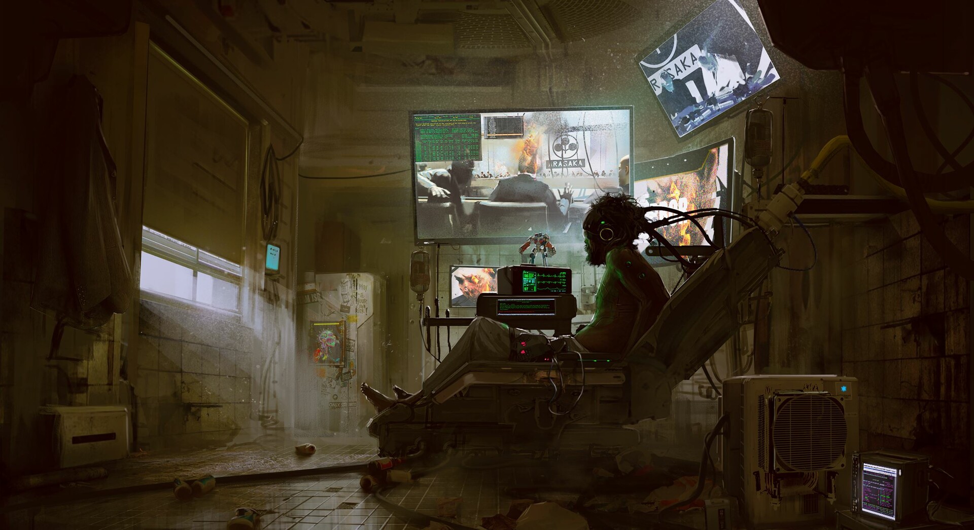 Artstation Cyberpunk 2077 Fan Art Biohacker Ue4 Marta