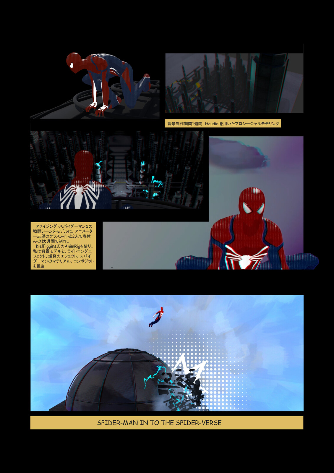 making of spider-man print 01