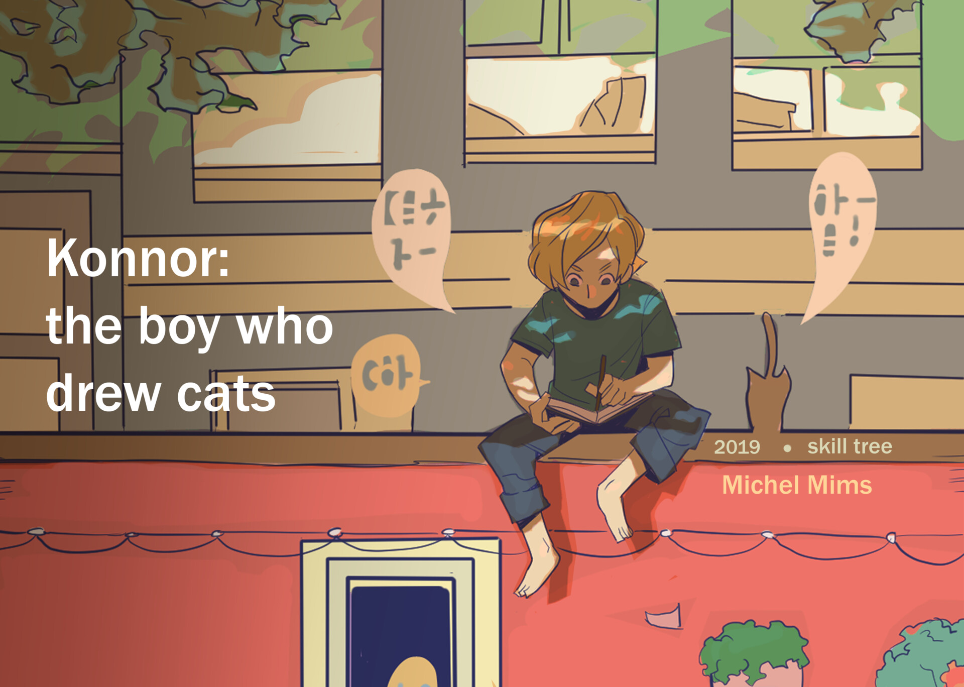 Michel Mims Konnor Comic