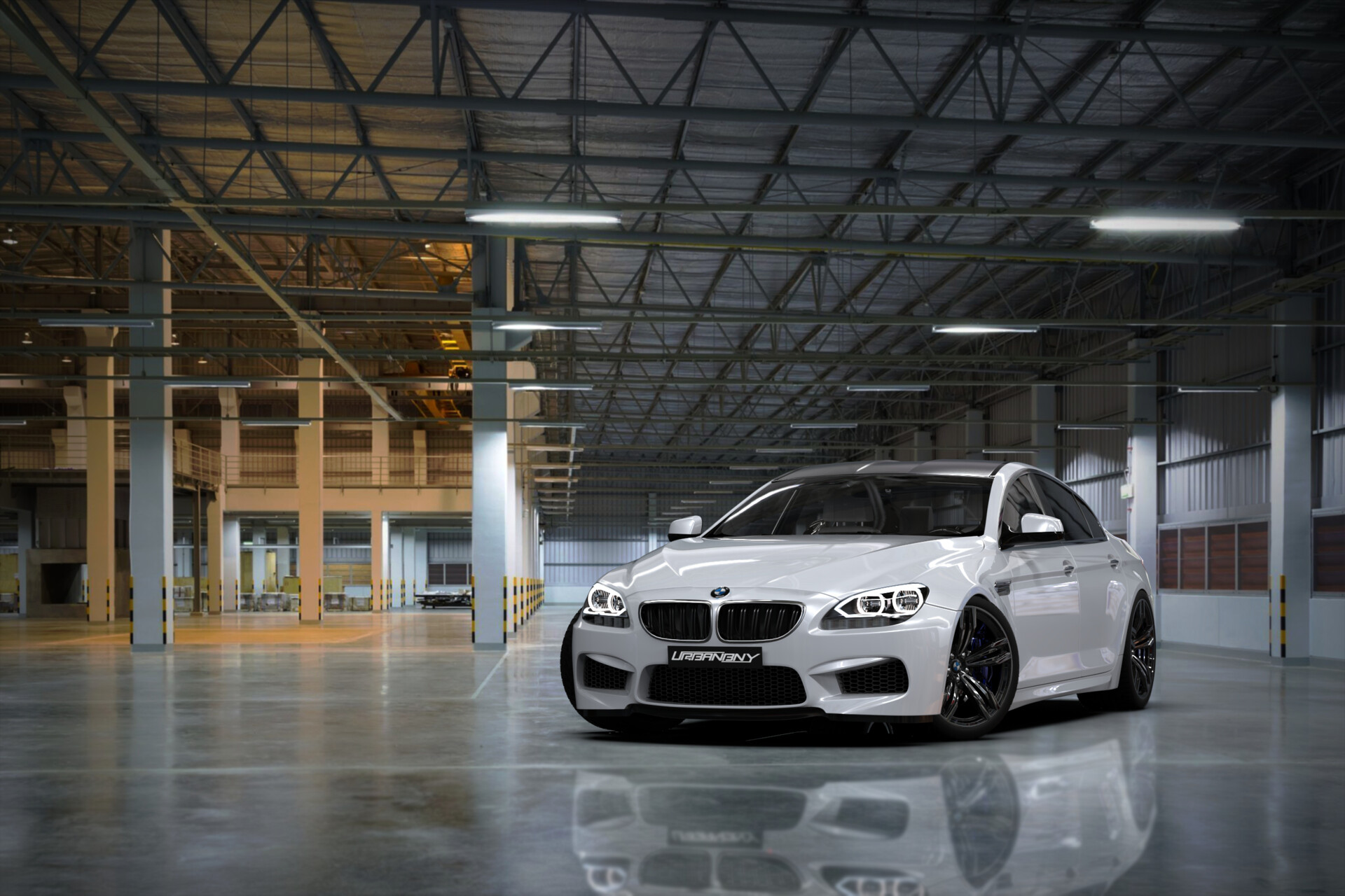 Artstation Bmw M6 Gran Coupe 2014 3d Render 2k Resolution Max Makarov Urbanbny