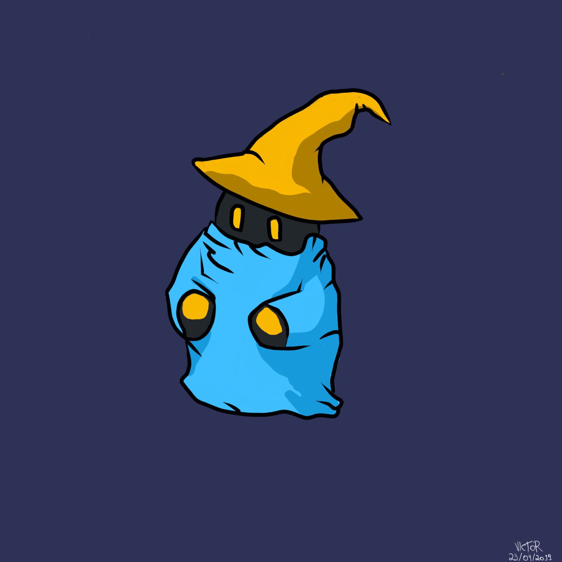 Artstation - Final Fantasy - Black Mage - Fan Art - My First Serious Draw  Ever