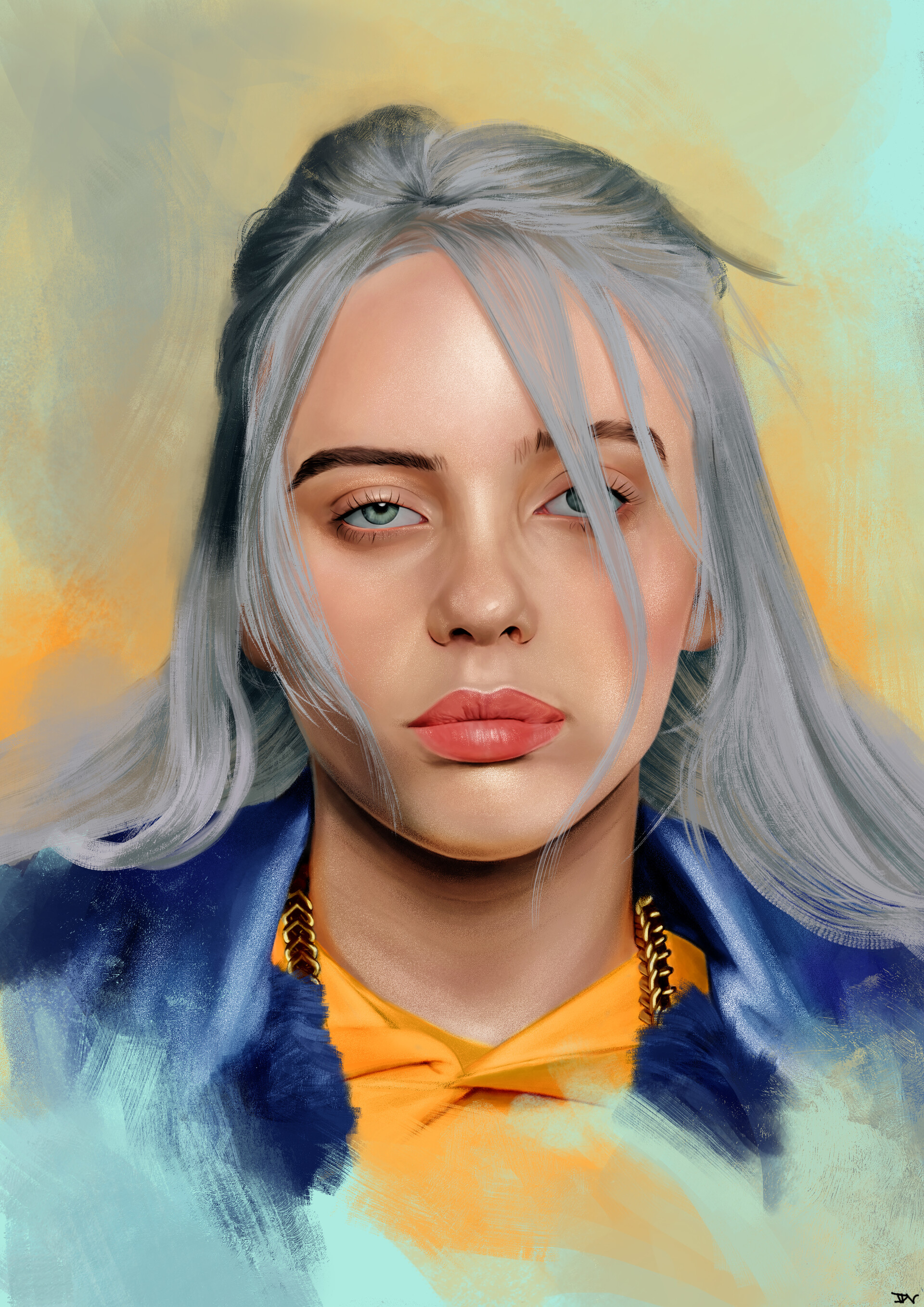 Artstation Billie Eilish John De Vera