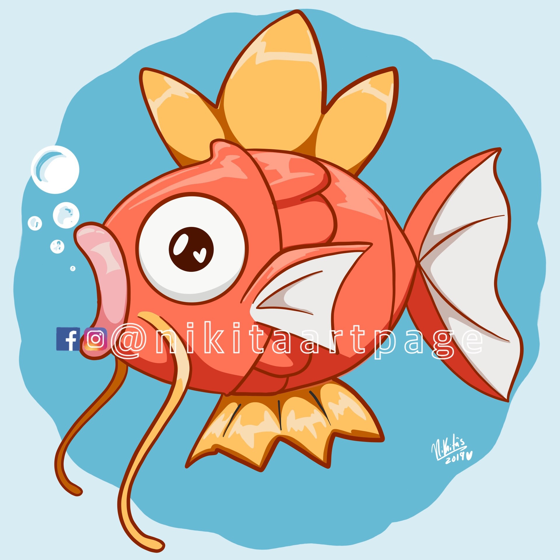Nicole Davila Magikarp Pokemon