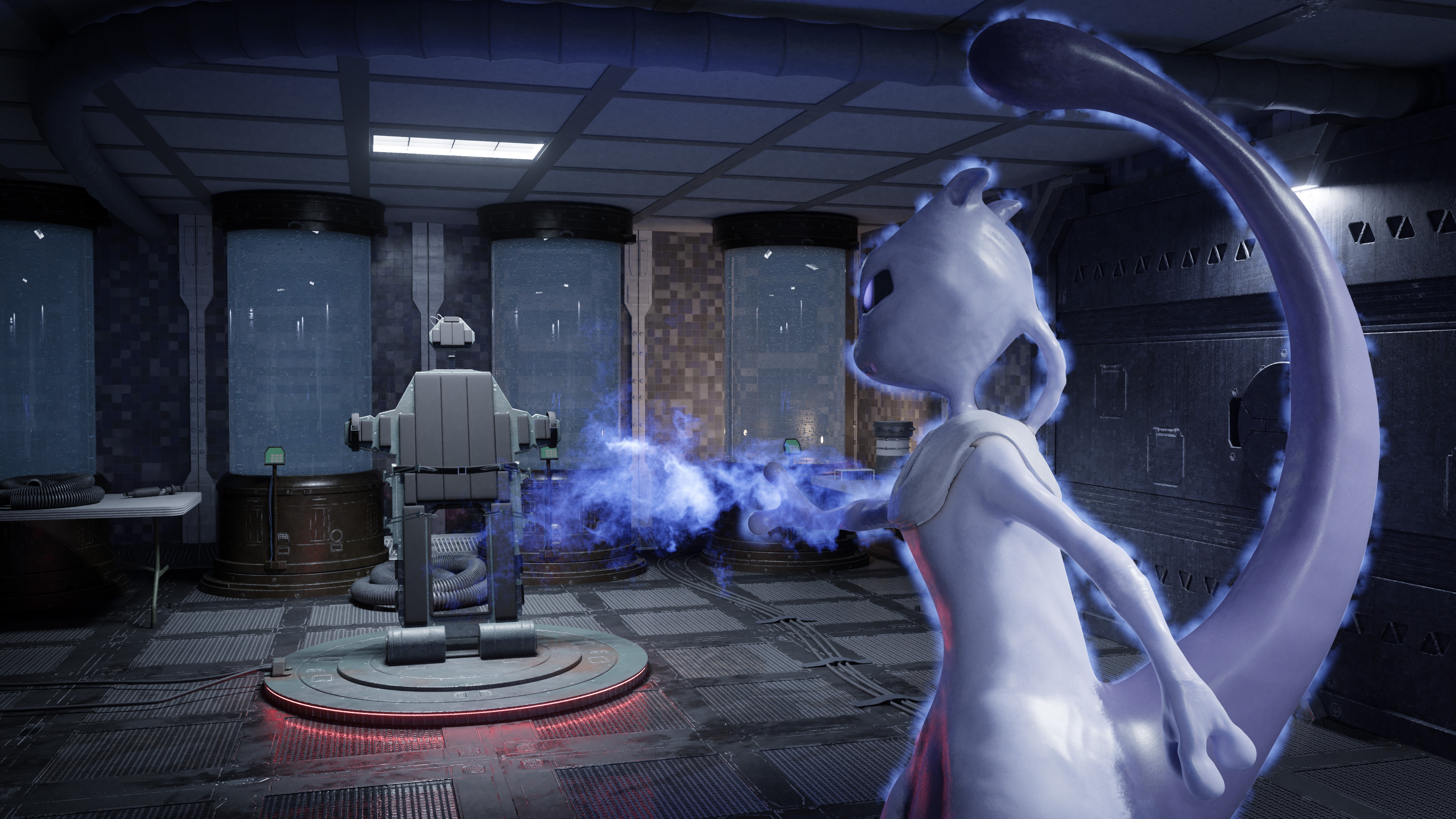 experimentation lab. Not super happy with how this environment came out, and I think I spent more time working on it than I did Mewtwo himself
