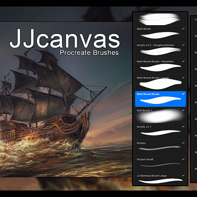 Jorge jacinto procreate brushes banner