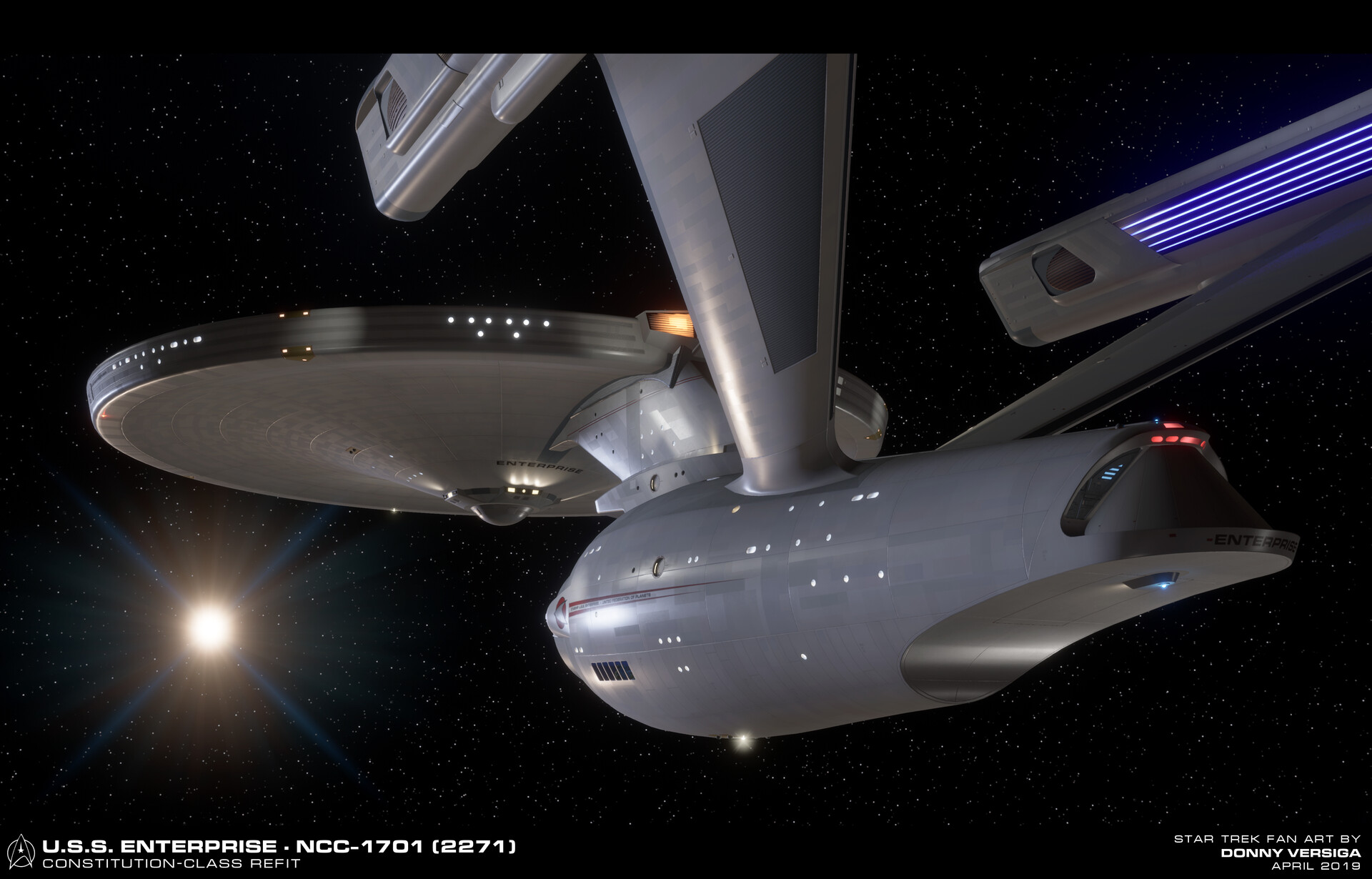Star Trek U.S.S Enterprise Refit 
