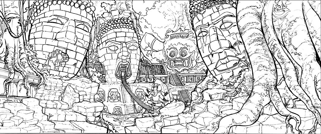 Ben Hong Angkor Wat Layout Sketch Check out our angkor wat picture selection for the very best in unique or custom, handmade pieces from our prints shops. ben hong angkor wat layout sketch