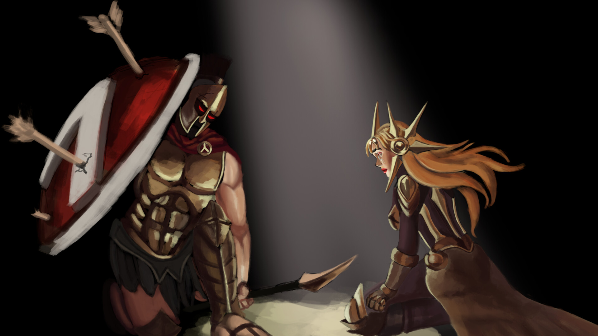 Artstation Pantheon And Leona Eduardo Gutierrez