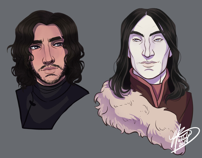 Jon Snow &amp; Roose Bolton