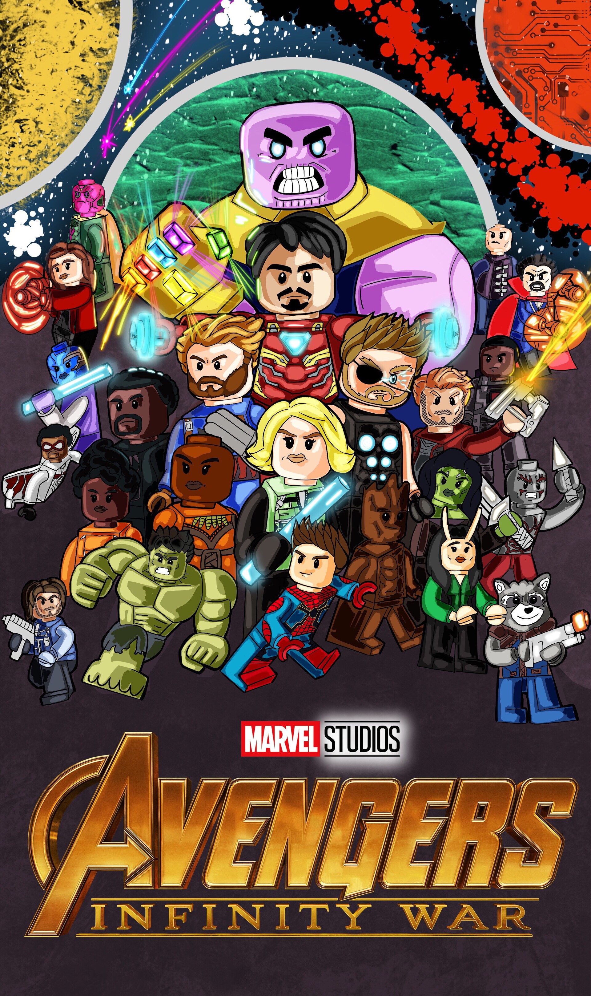 the avengers infinity war lego