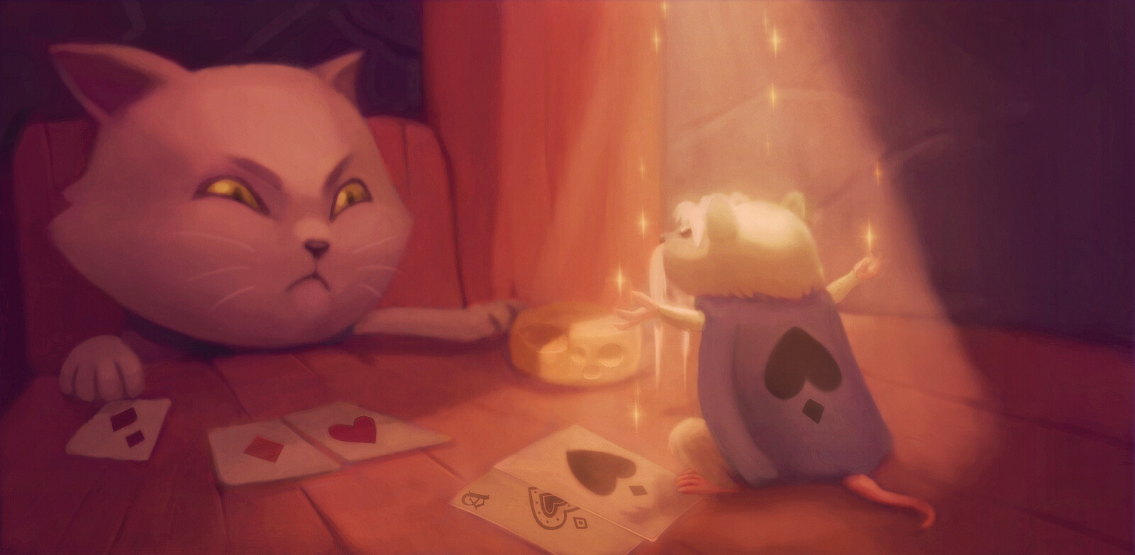 Jr artworks mouse vs cat victory art 06