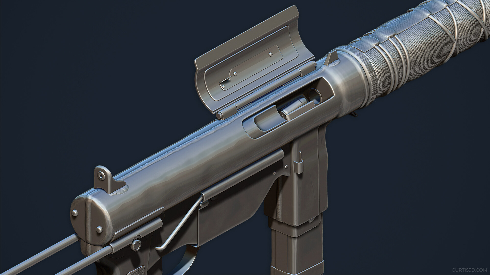 David Curtis OSS M3A1 Grease Gun