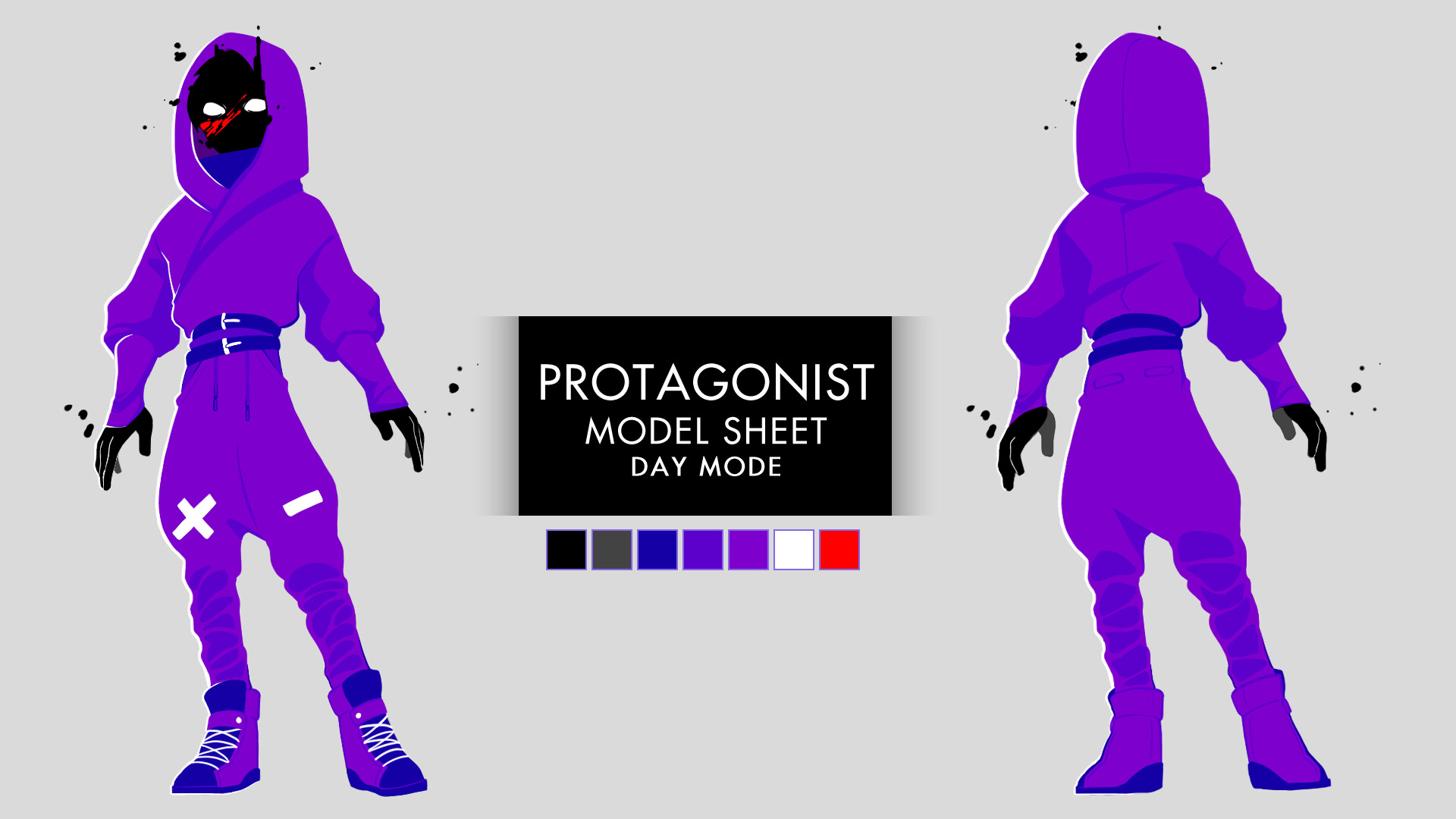 ArtStation - Antagonist Character Sheet.