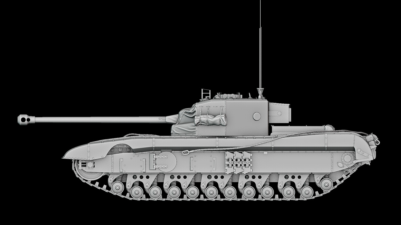 Roman Sidorovich - Tank Infantry A43, Black Prince