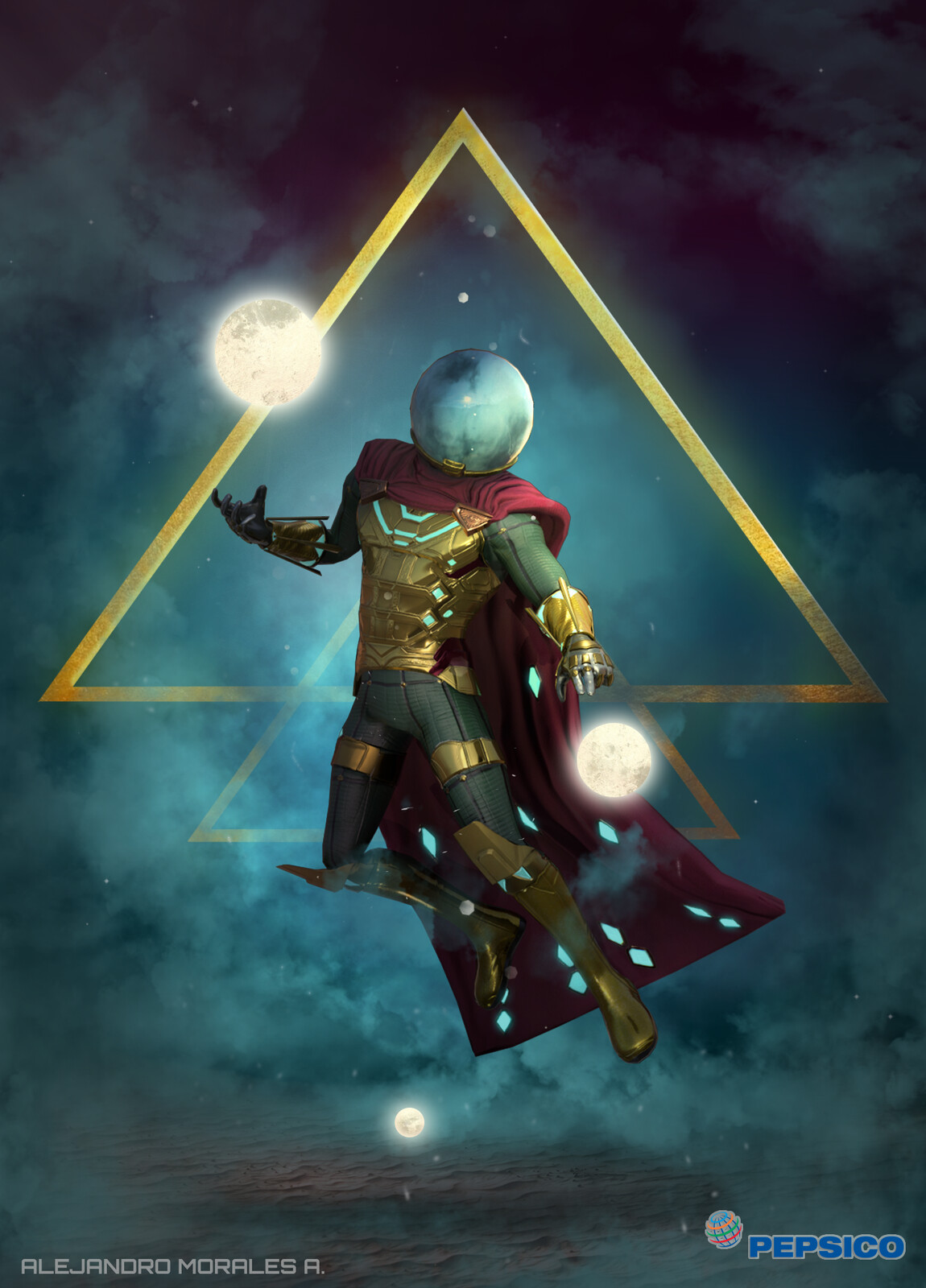 Artstation Mysterio Spider Man Far From Home Alejandro Moa