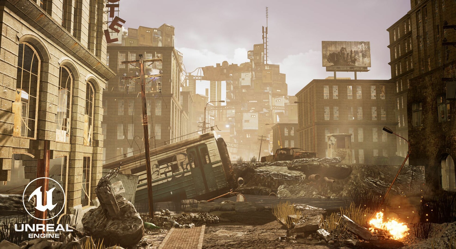 Funkuro Destroyed City Ruins Funkuro Destroyed City Ruins