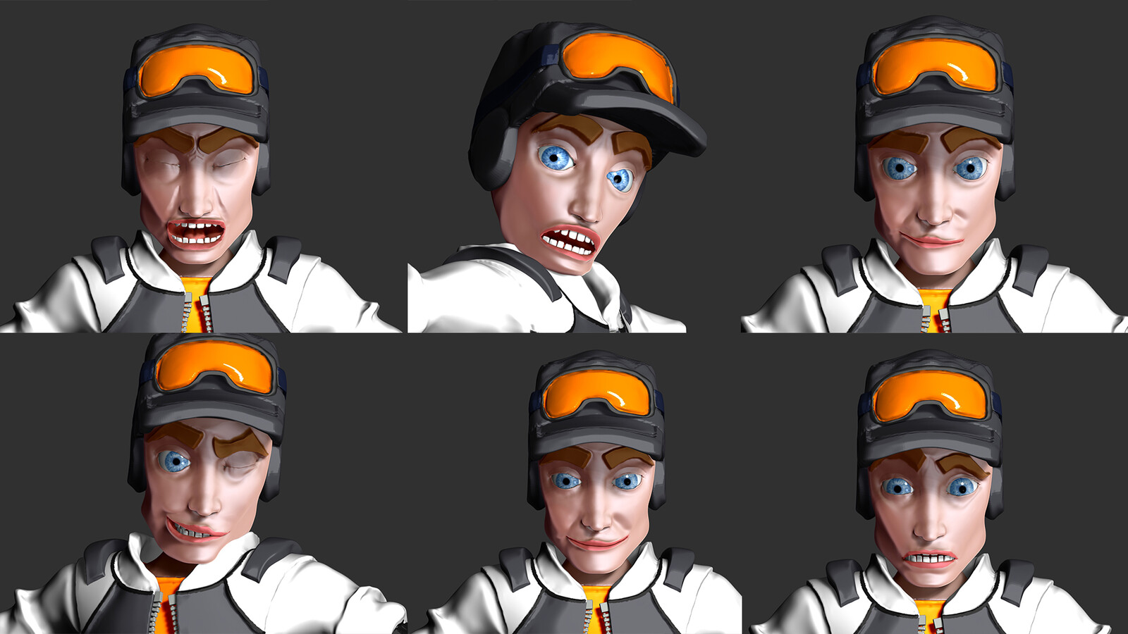 Face Blend Shapes 