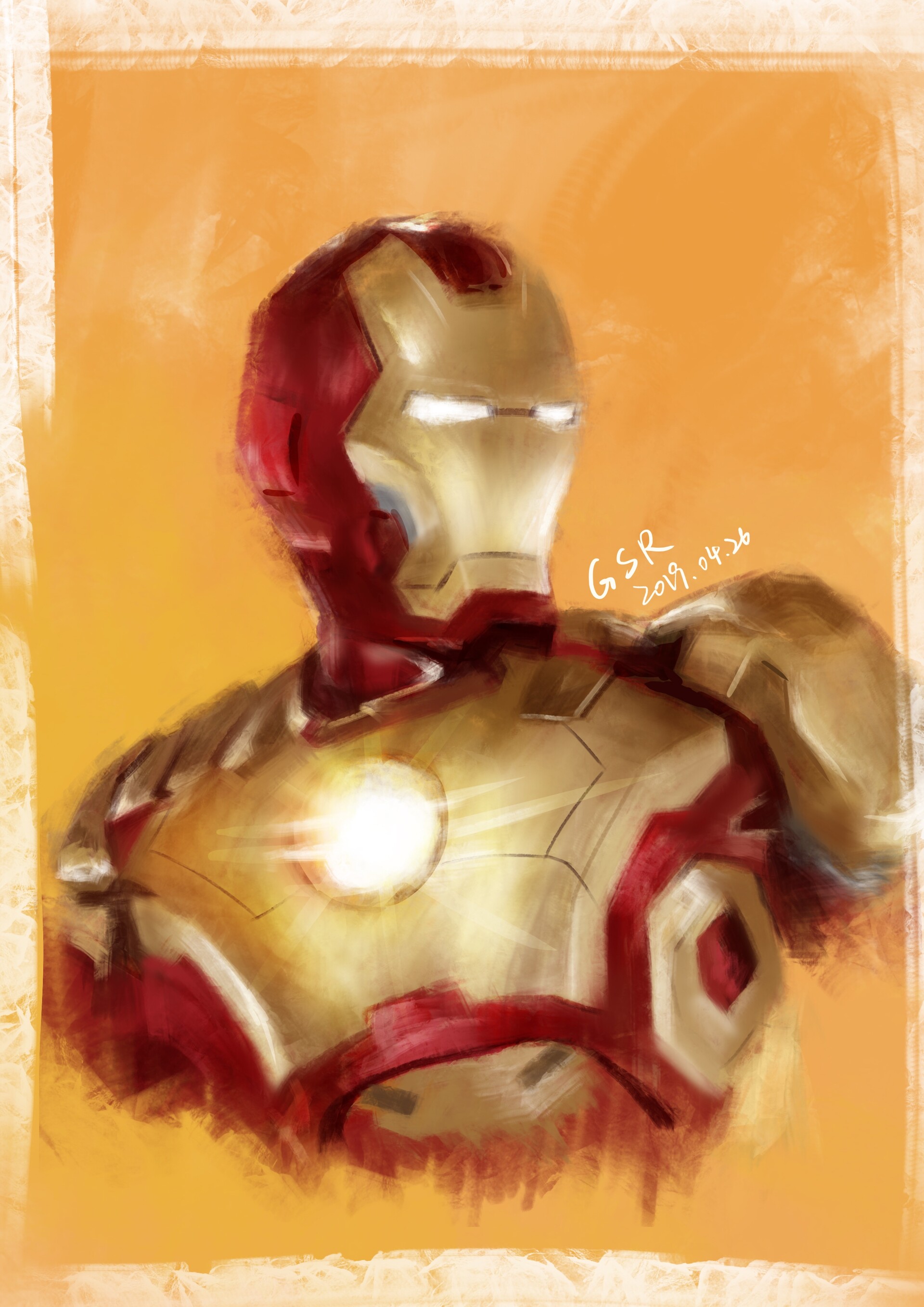 Artstation Iron Man Guo Songran