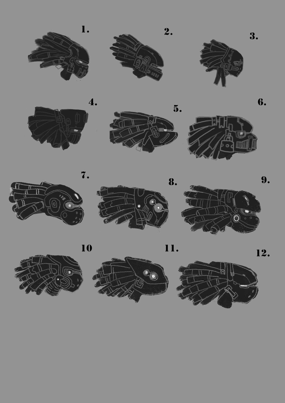 Multiple mask concepts