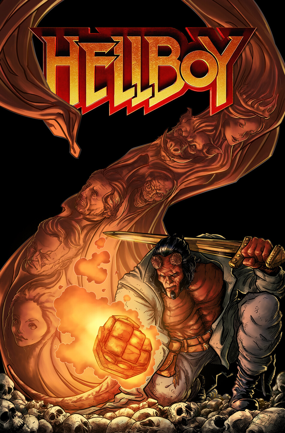 Hellboy - Fan Art Cover