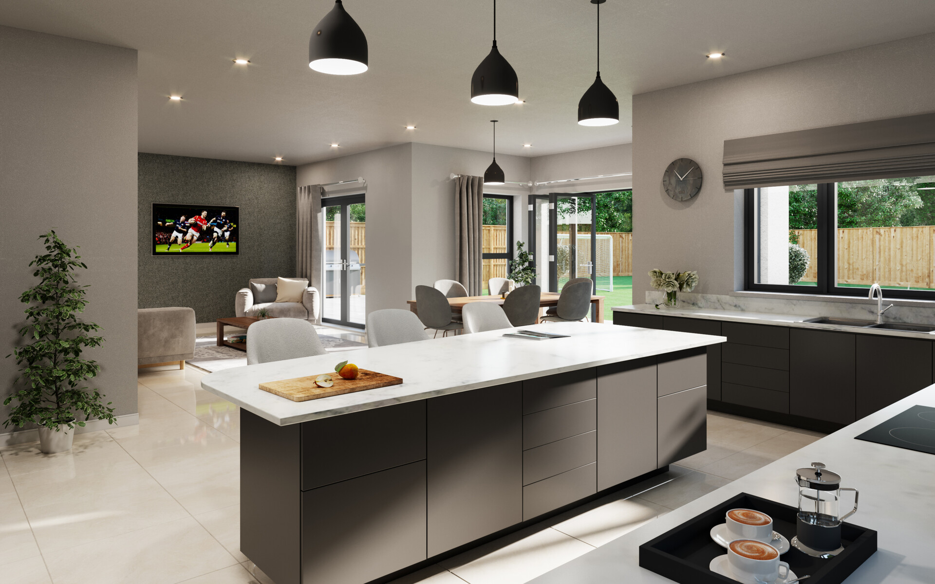sean ellis open plan kitchen