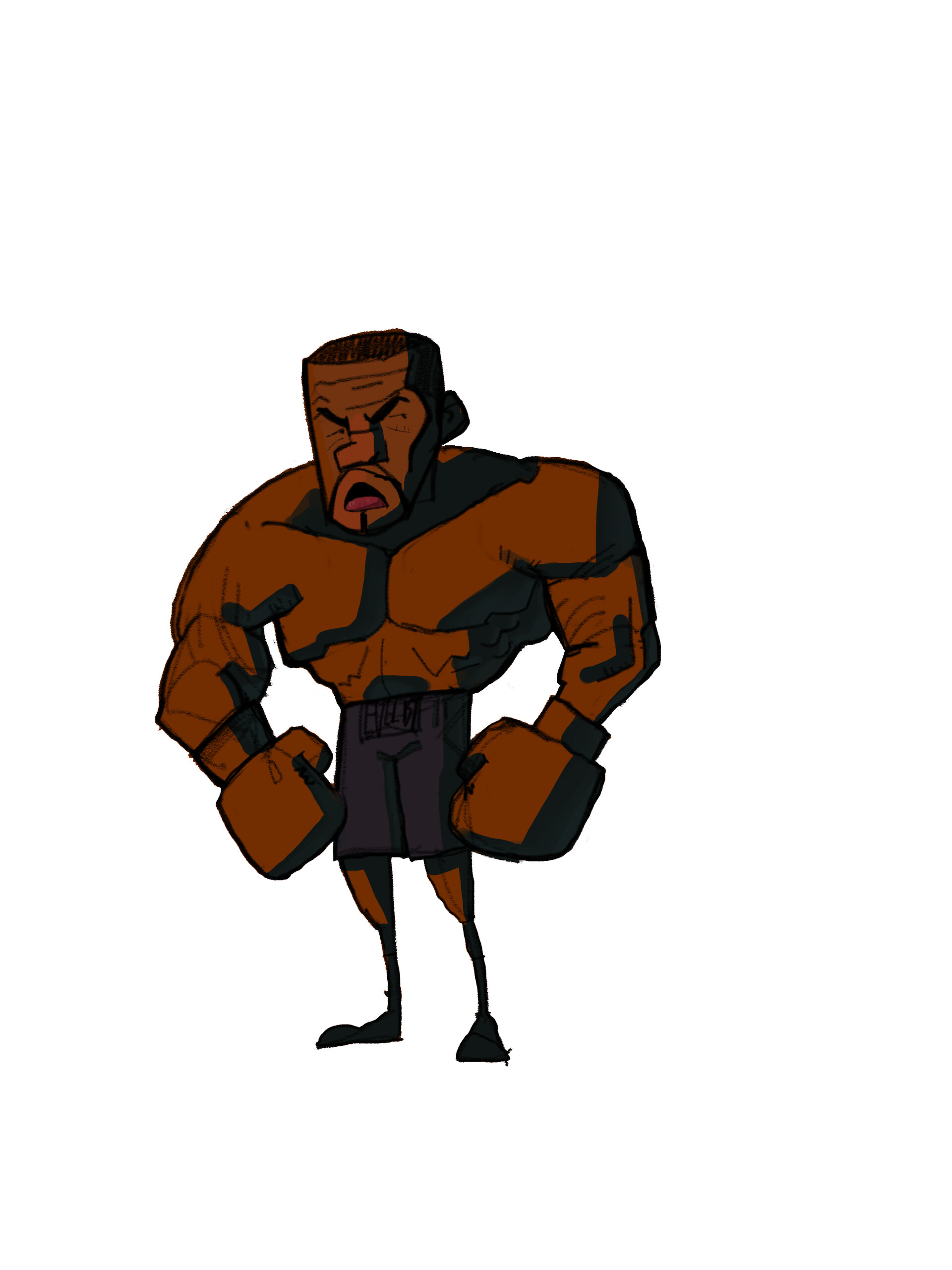 Download Mike Tyson Cartoon Character Gif