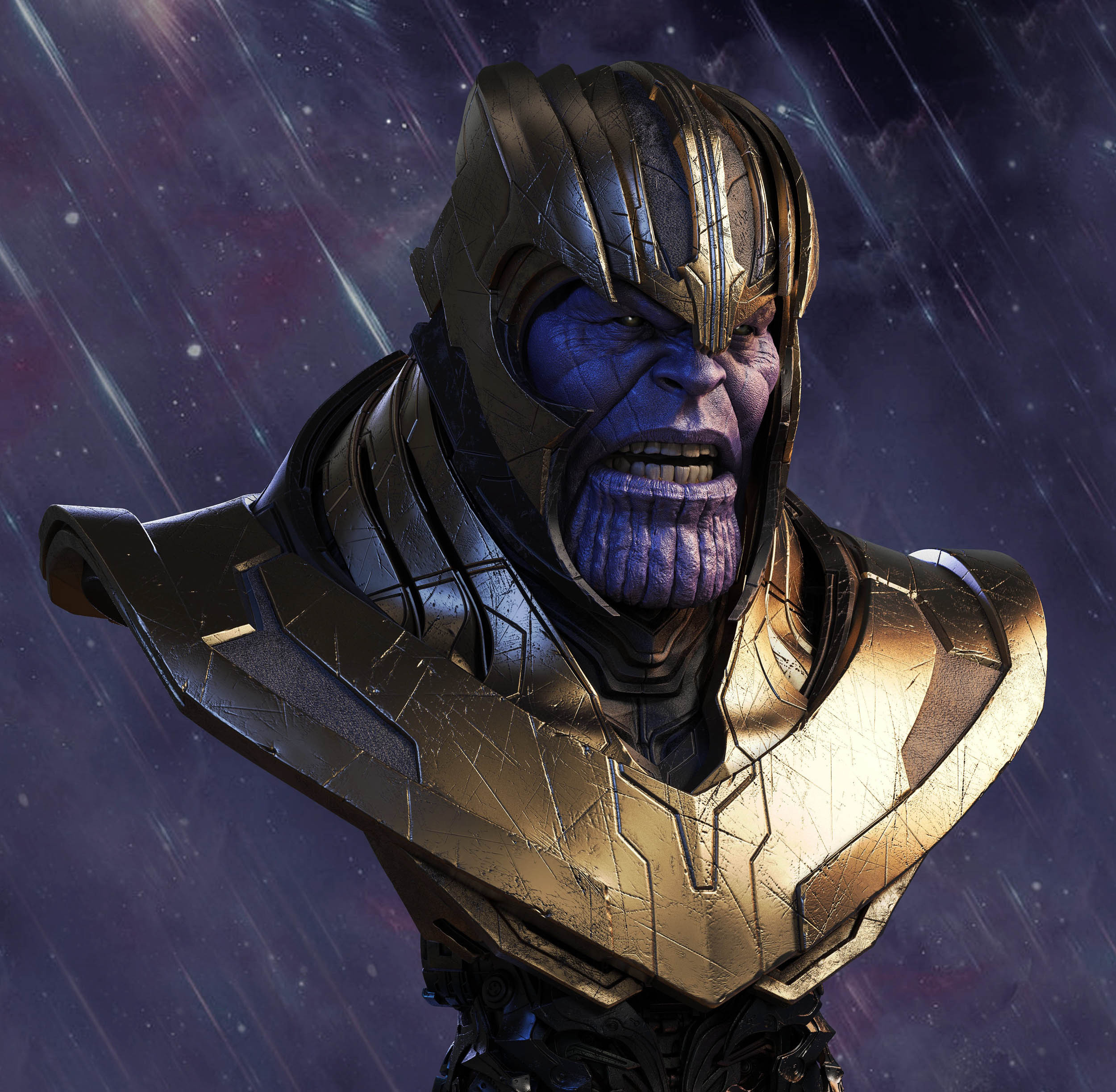 smile _z - Thanos statue