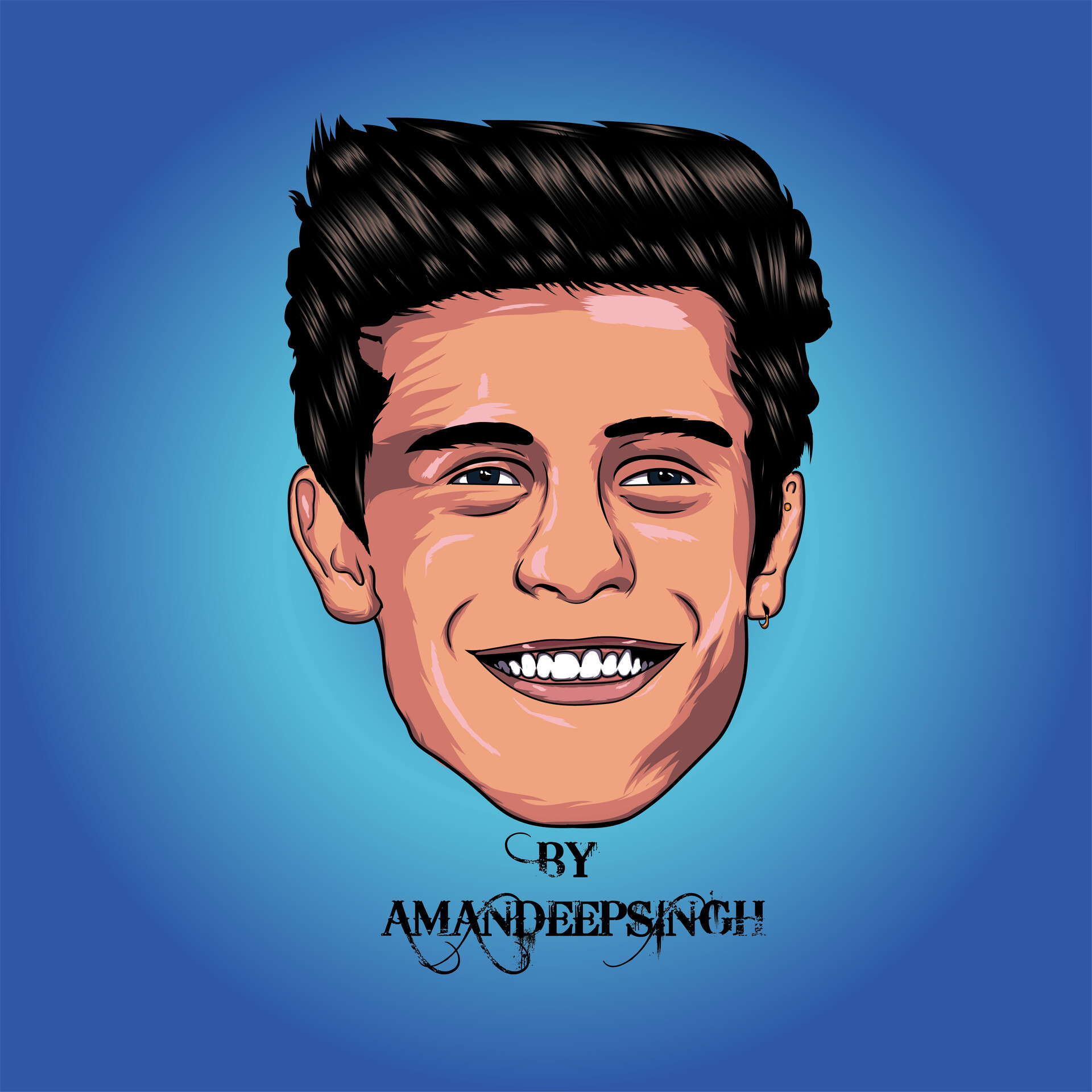 Artstation Shawn Mendes Amandeep Singh