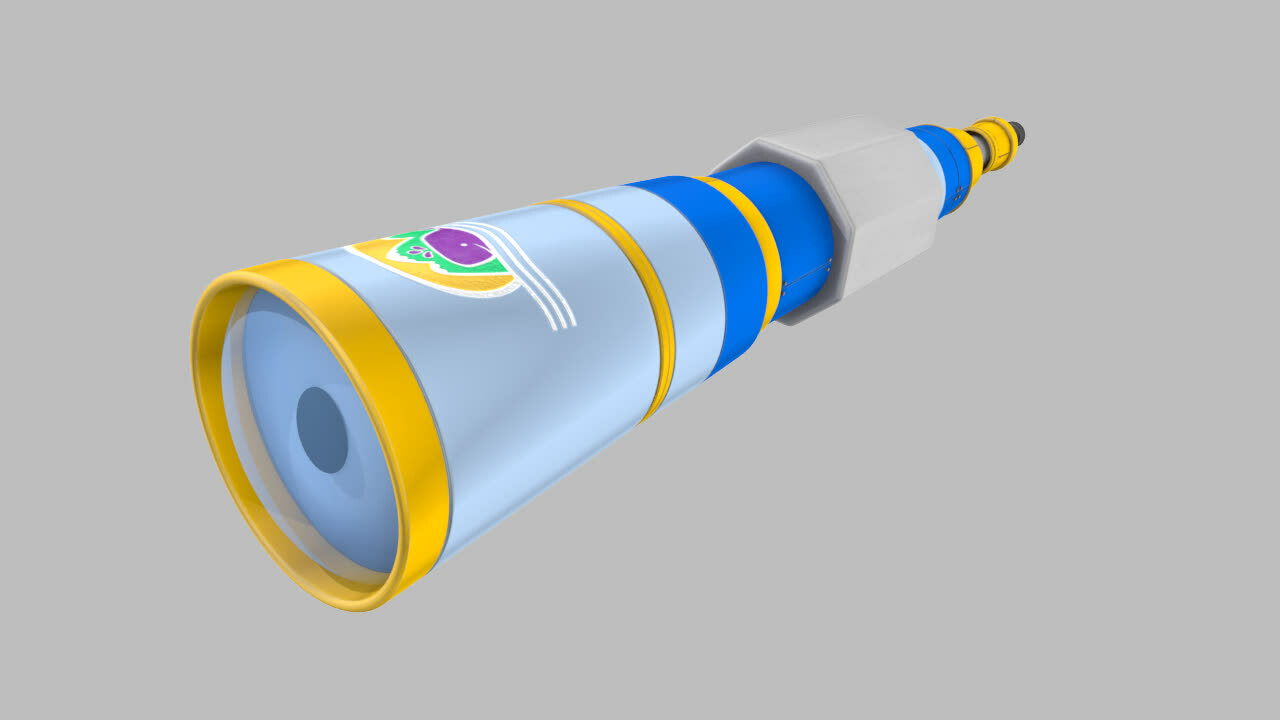 Yomi Dipo Ayeni Stylized Telescope