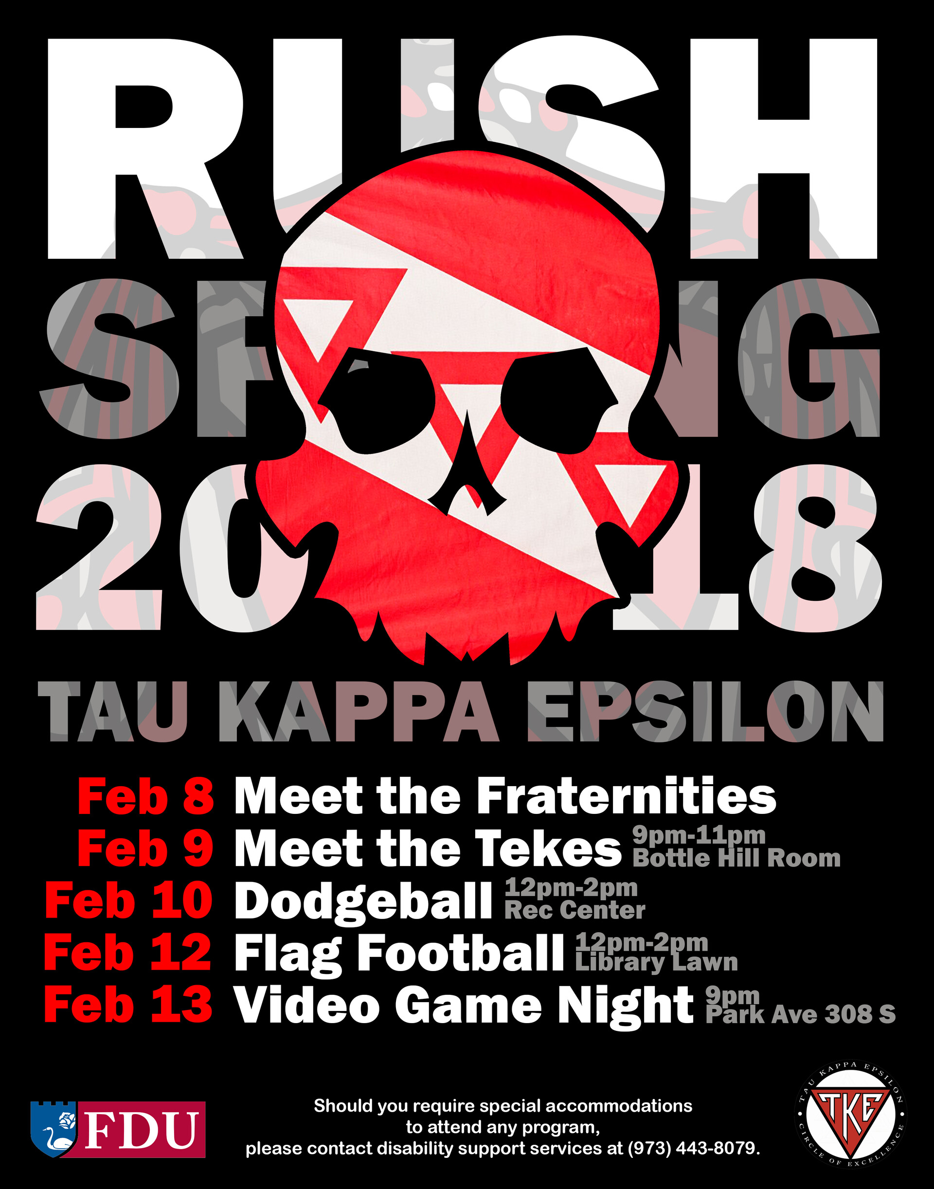 Fraternity Rush Poster