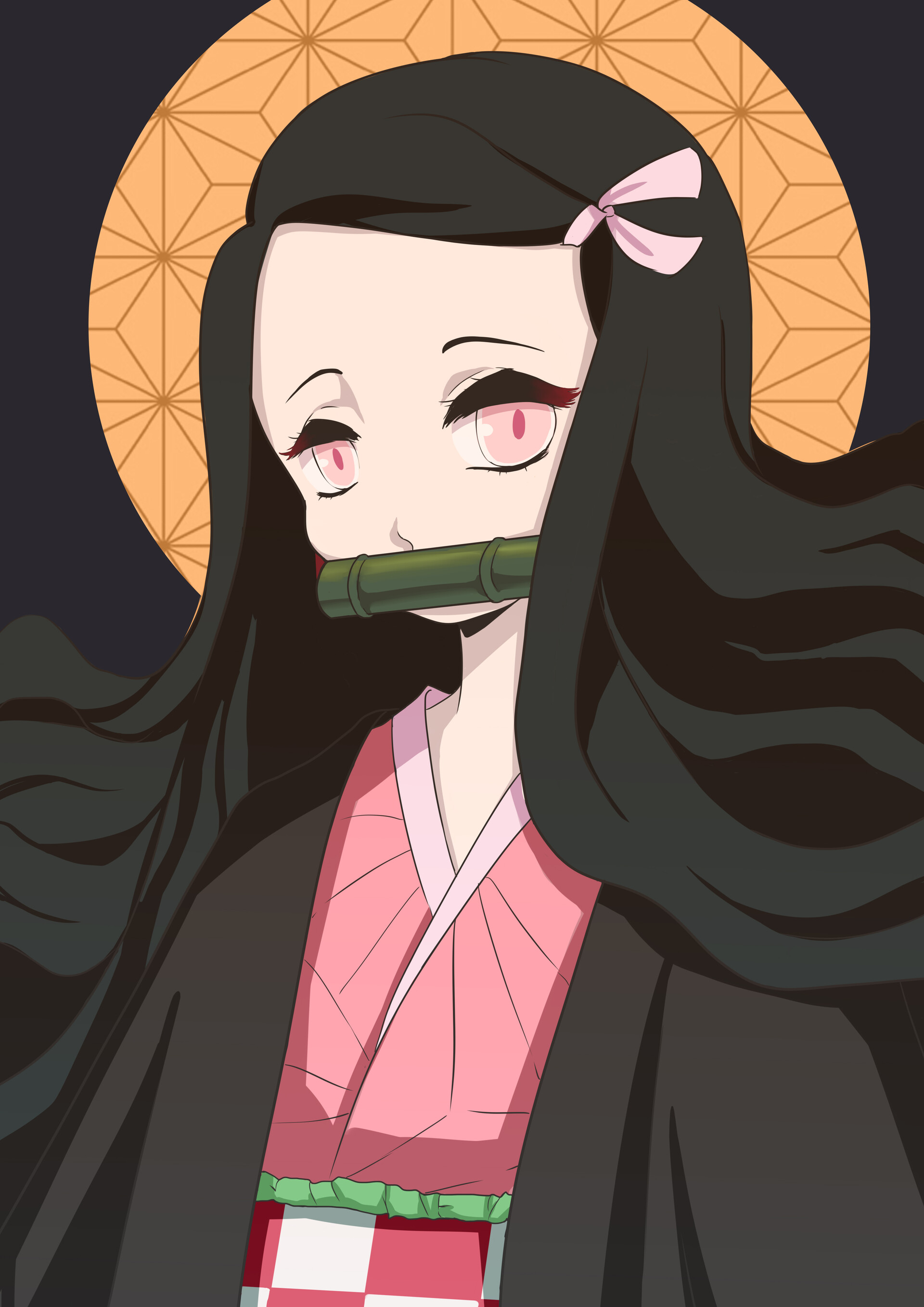 Artstation Nezuko Catarina Cari Bessa