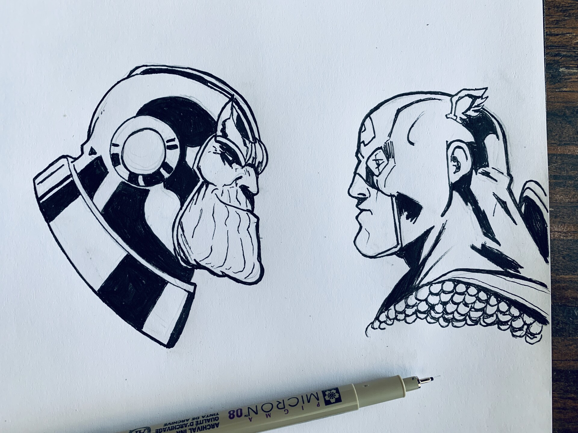 Artstation Sketchbook Avengers Endgame Poster Blake M Kandzer