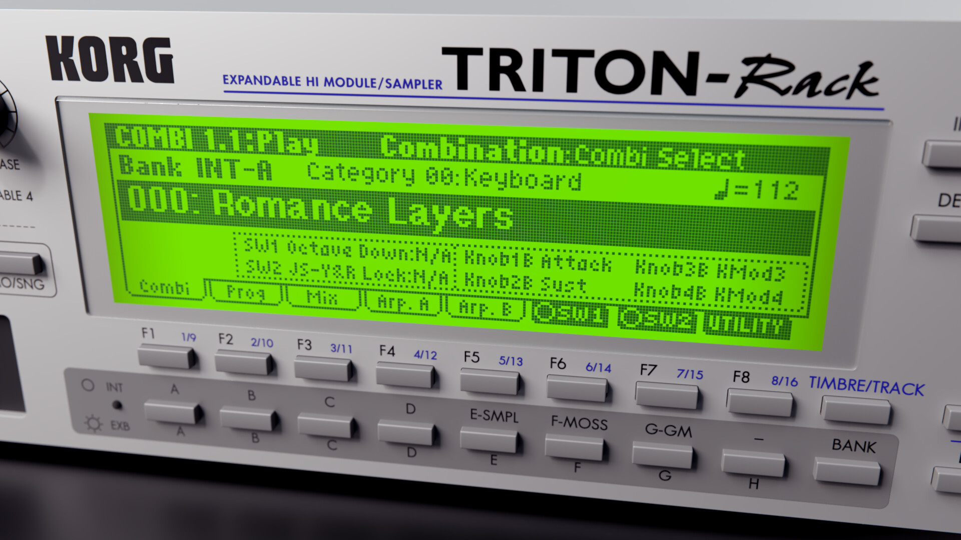 Risto Kokkonen - KORG Triton-Rack Risto Kokkonen - KORG Triton-Rack