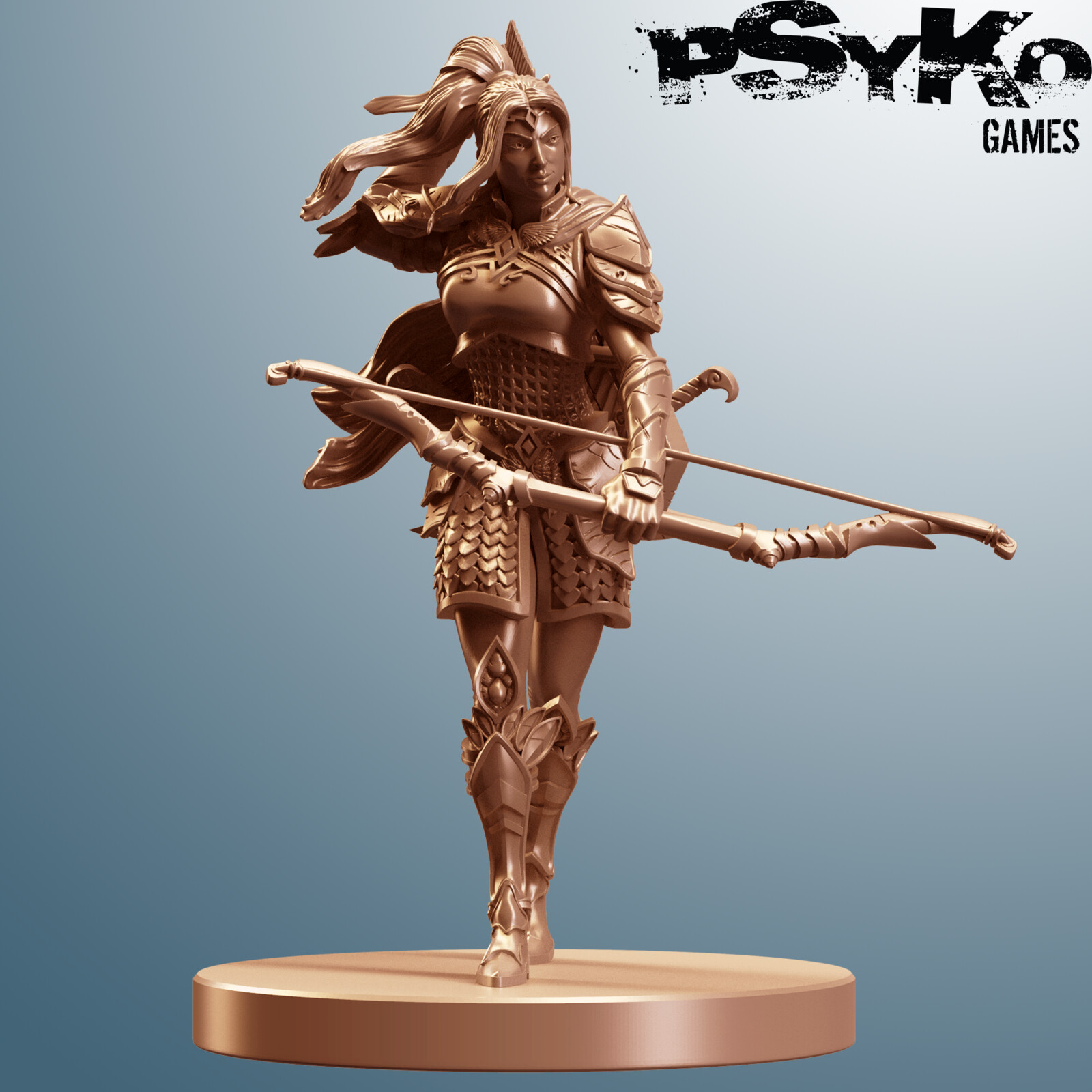 Shattered Chaos boardgame miniatures - Deadeye