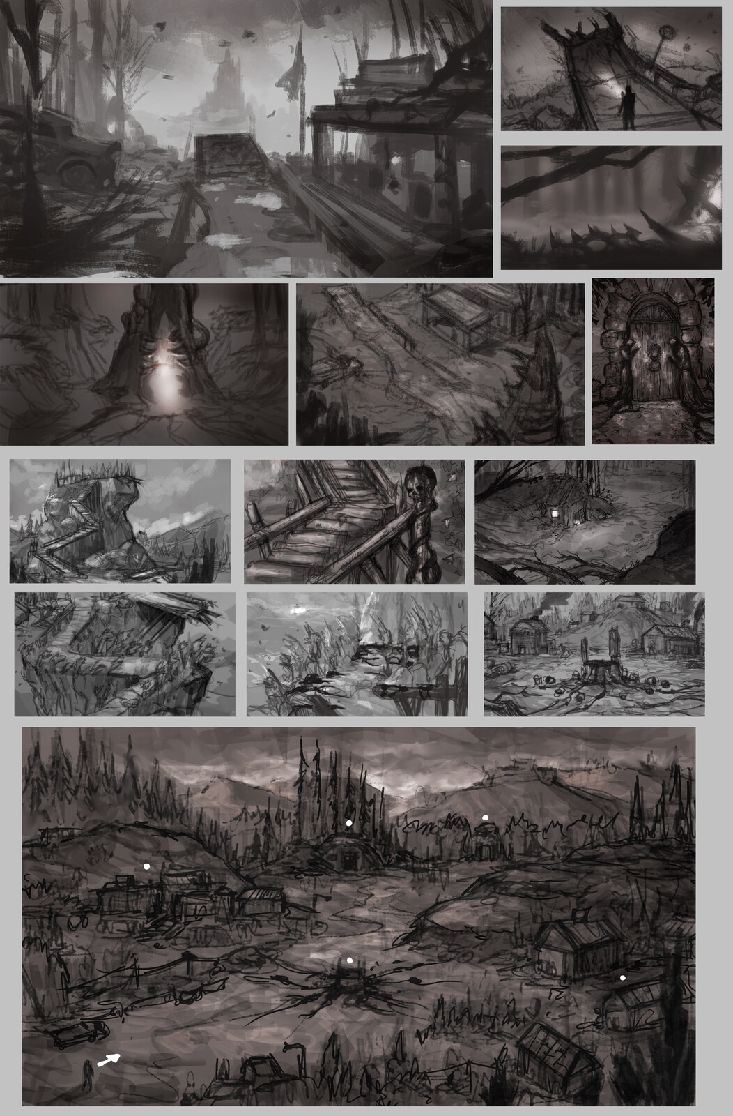 "SARKA" Work in progress game project-Unreal 4| Concept sketches