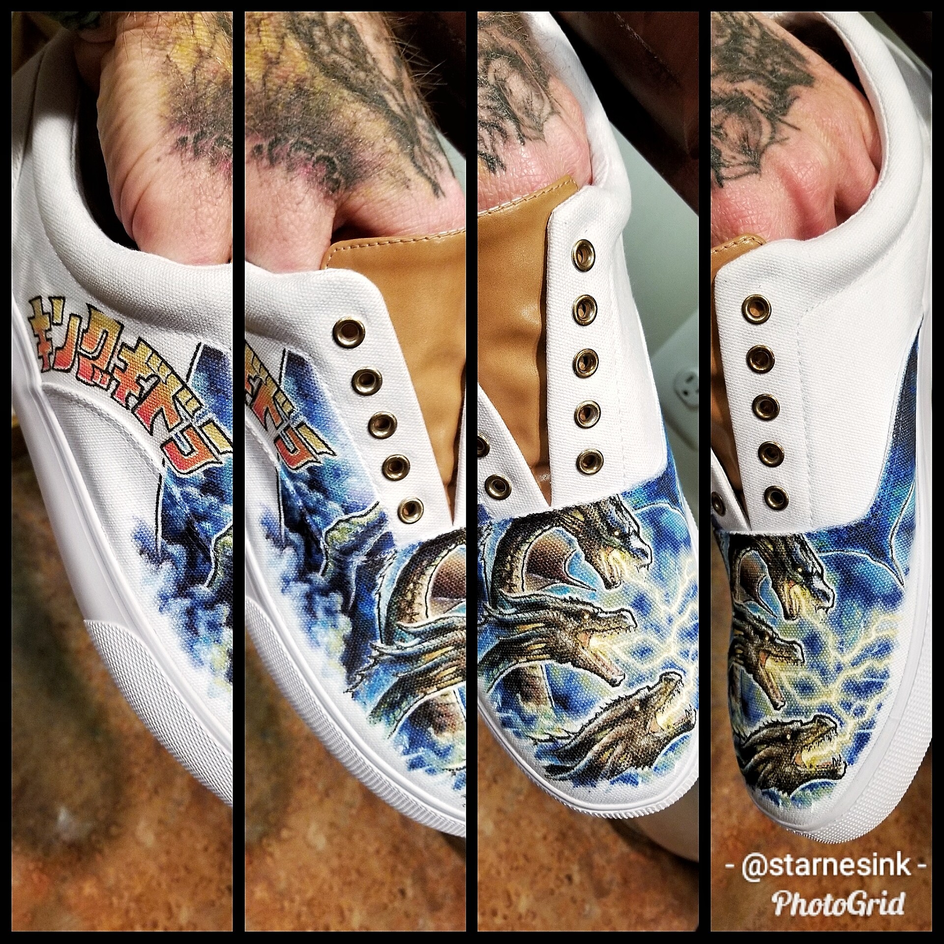 godzilla shoes vans