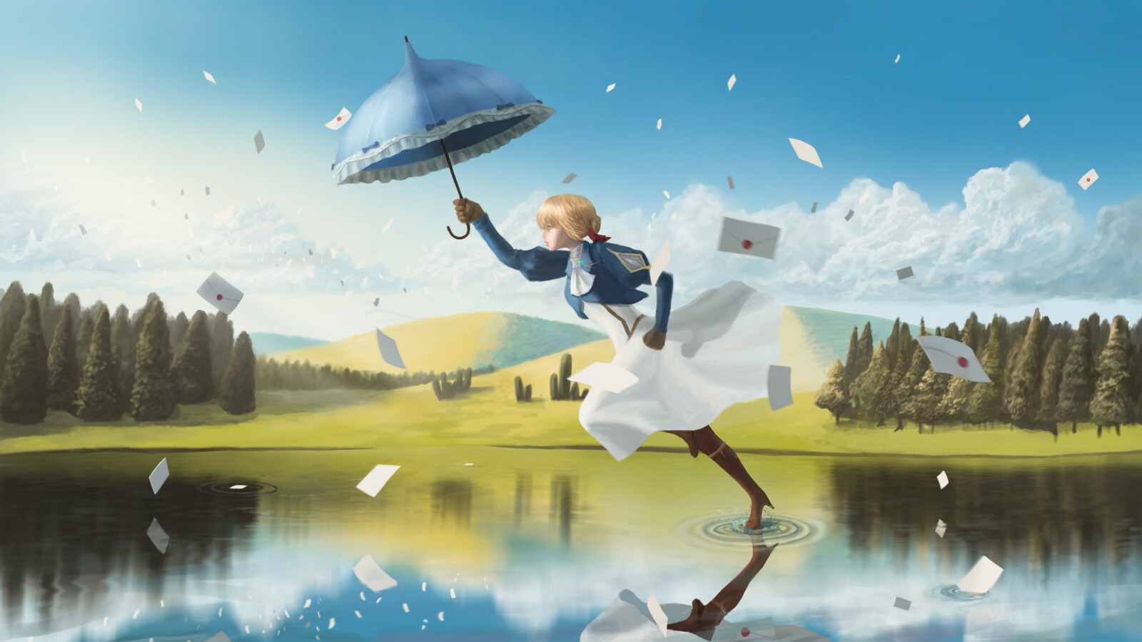 Get Wallpaper Artstation Violet Evergarden Jeremiah Lauw HD