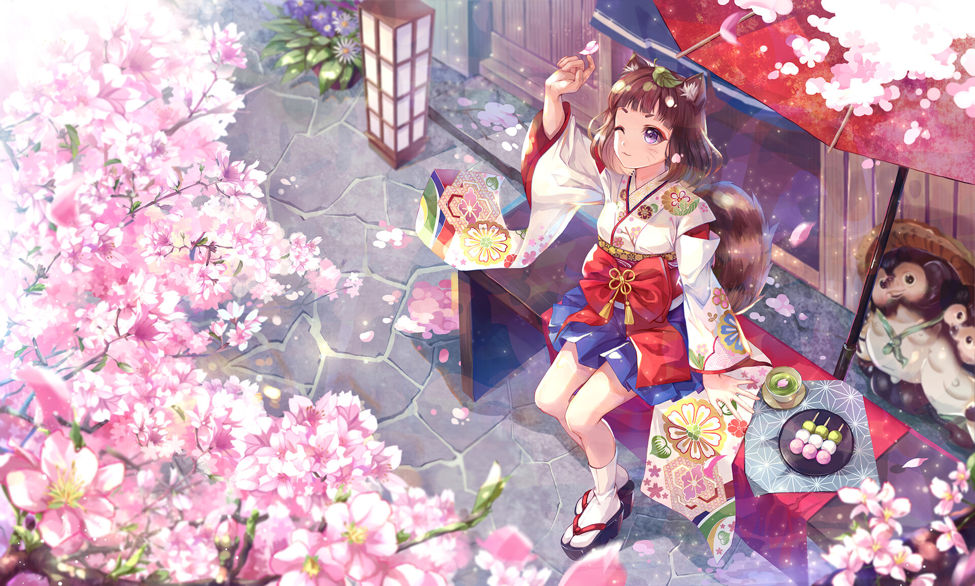 Leila Lau 花咲月 狸猫赏樱 Leila Lau 花咲月 狸猫赏樱