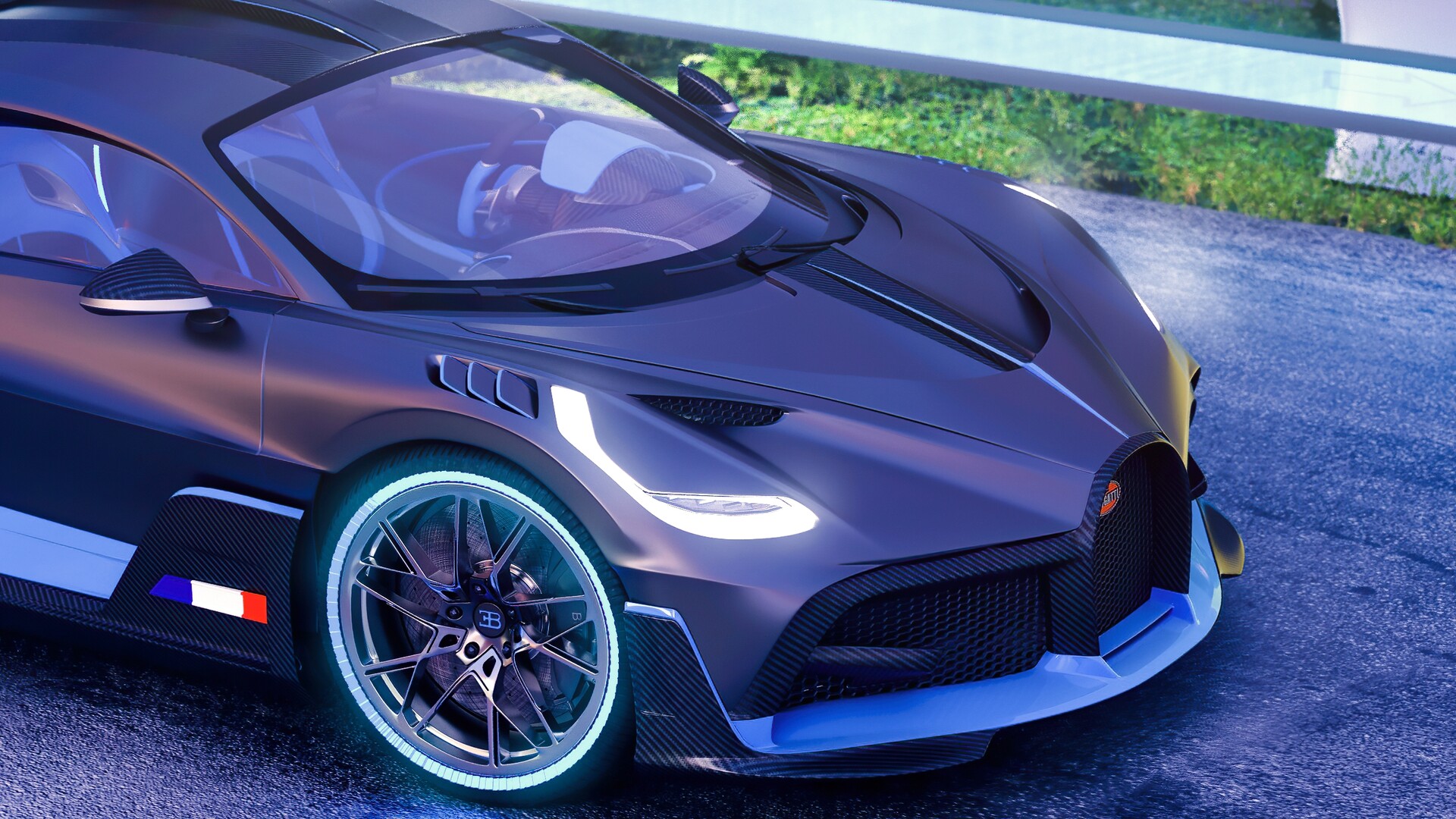 Bugatti Divo Purple - Supercars Gallery