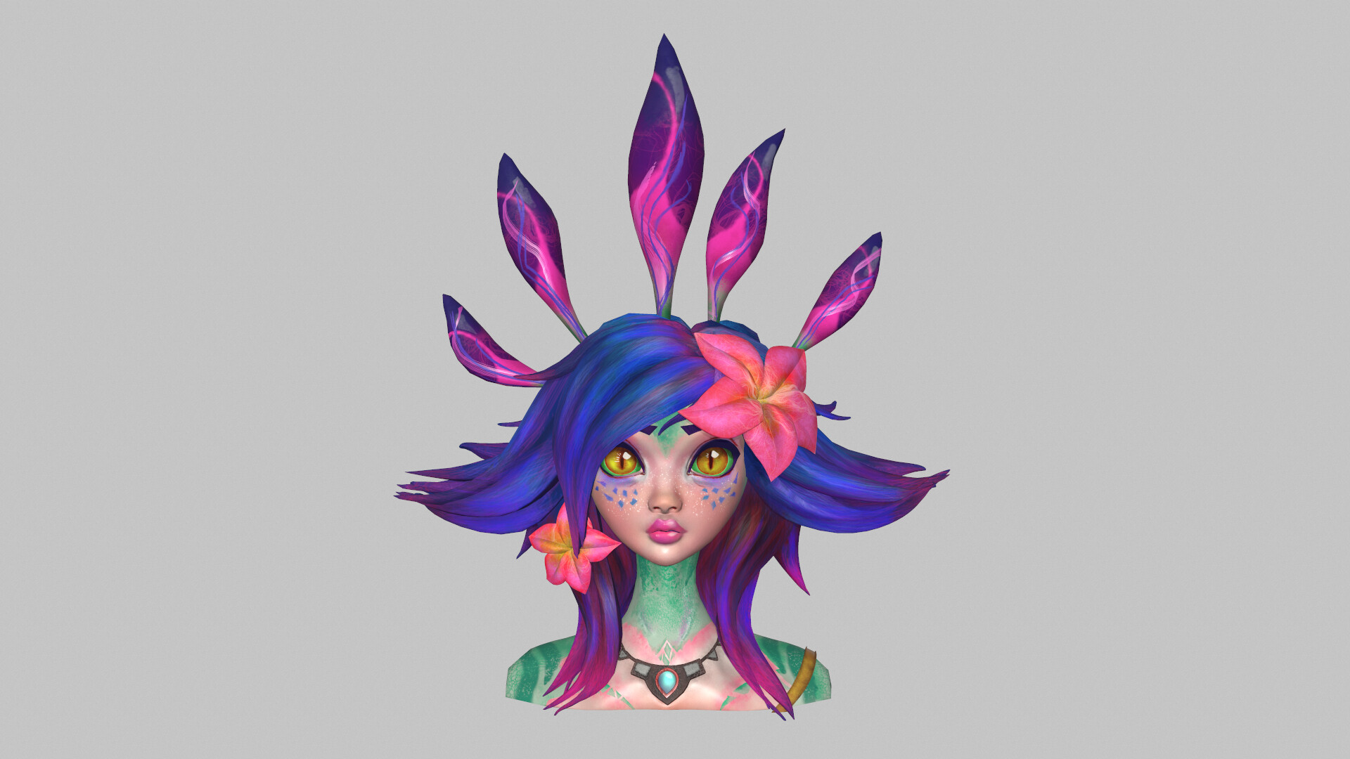 ArtStation - Neeko Bust