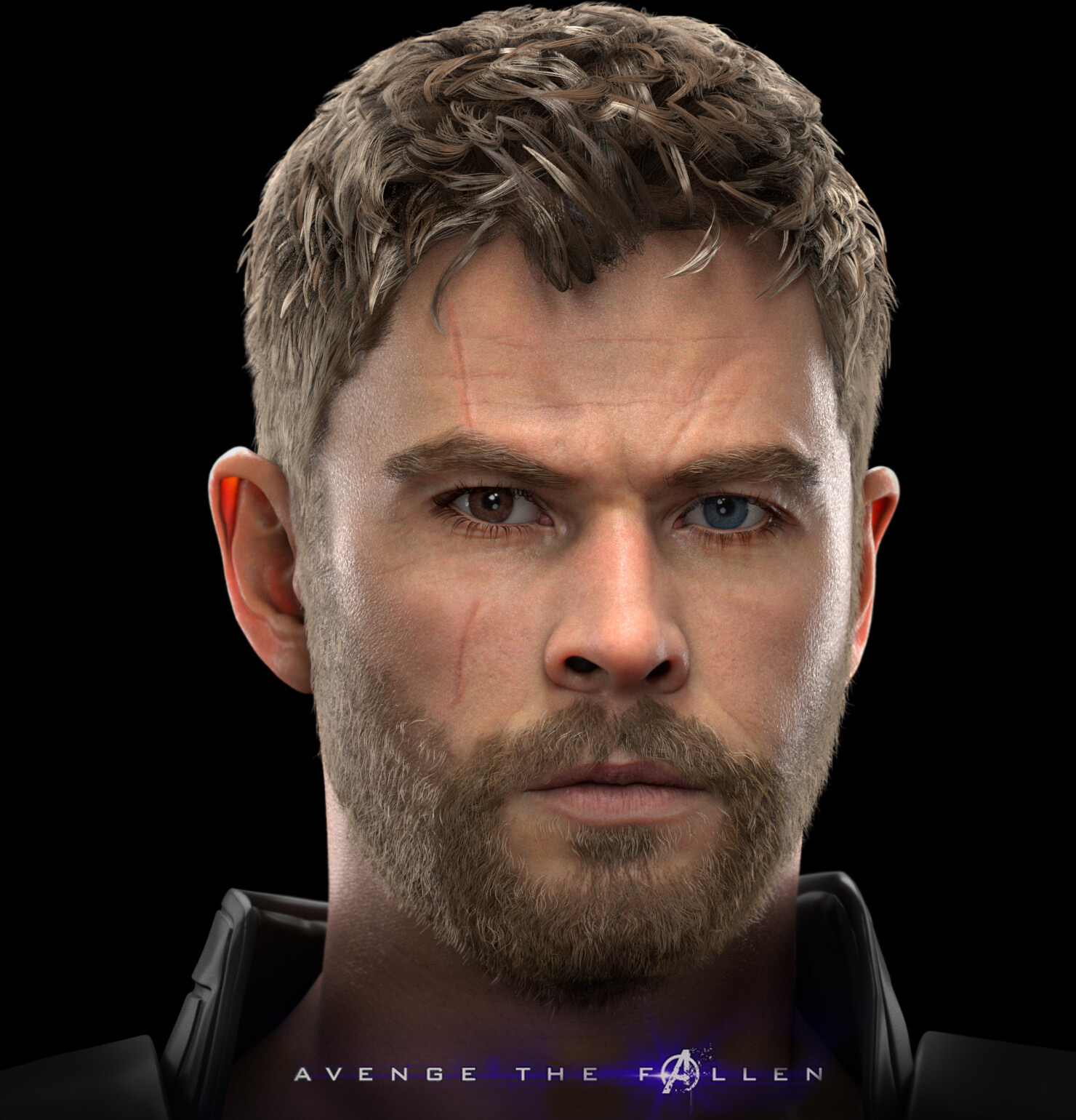 Artstation Thor Avengers Endgame Vladimir Minguillo