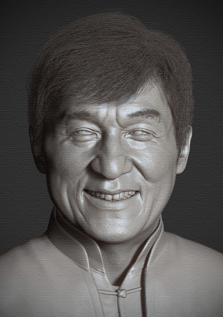 Jackie Chan Portrait 