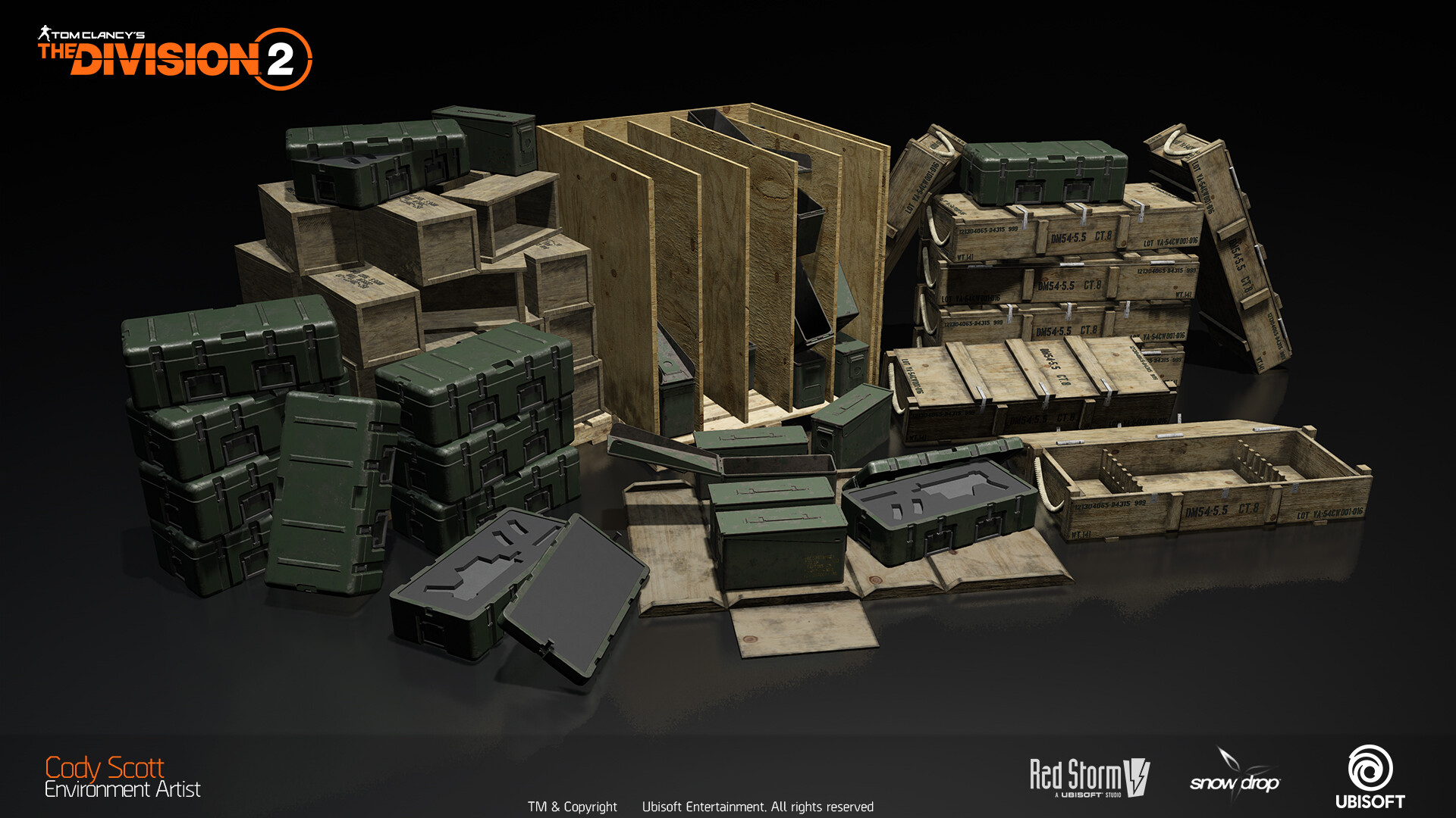 Cody Scott Tom Clancy's The Division 2 Weapon and Ammo Crates